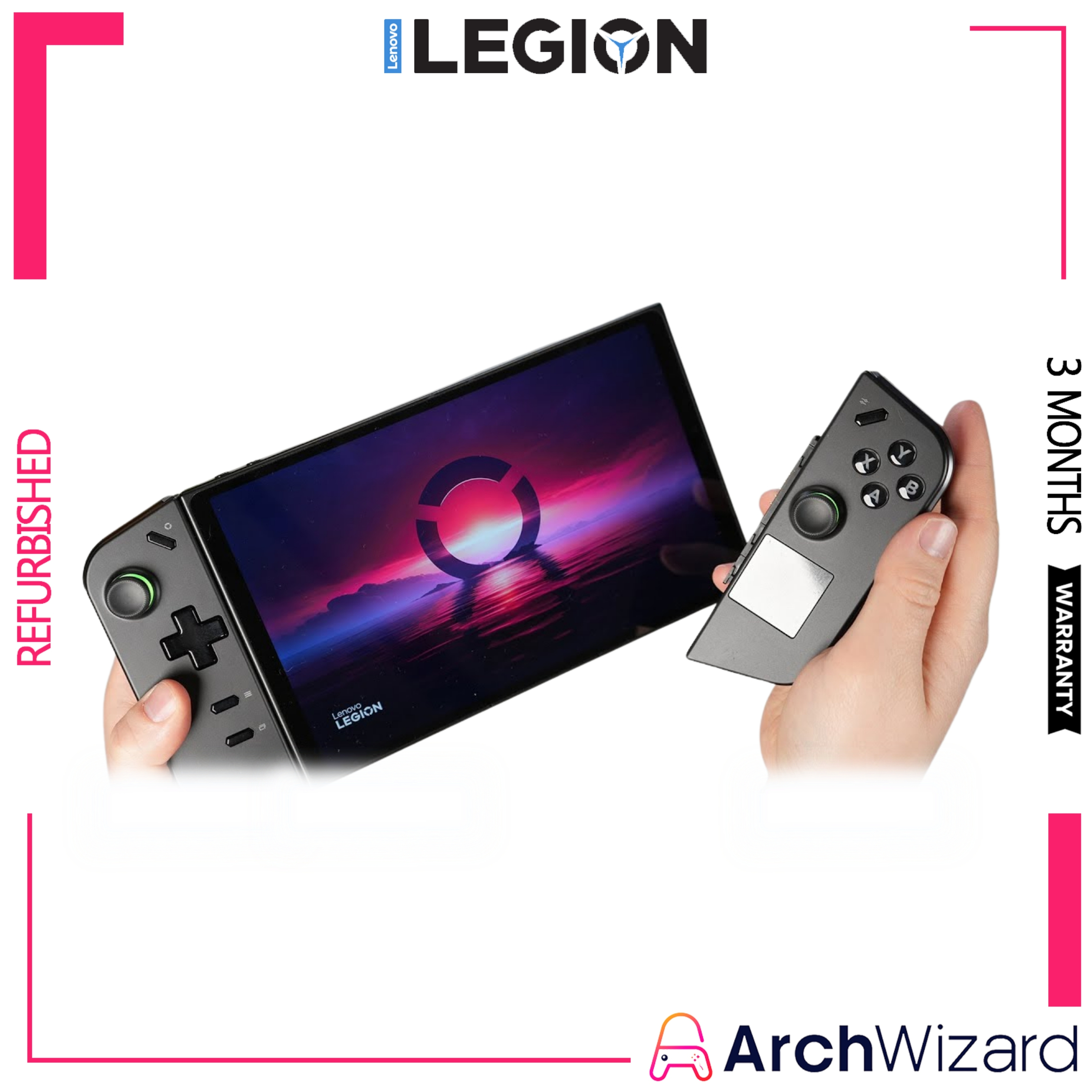 Lenovo Legion Go - AMD Ryzen™ Z1 Extreme Portable Gaming Console (Refurbished, Window Handheld) (1)