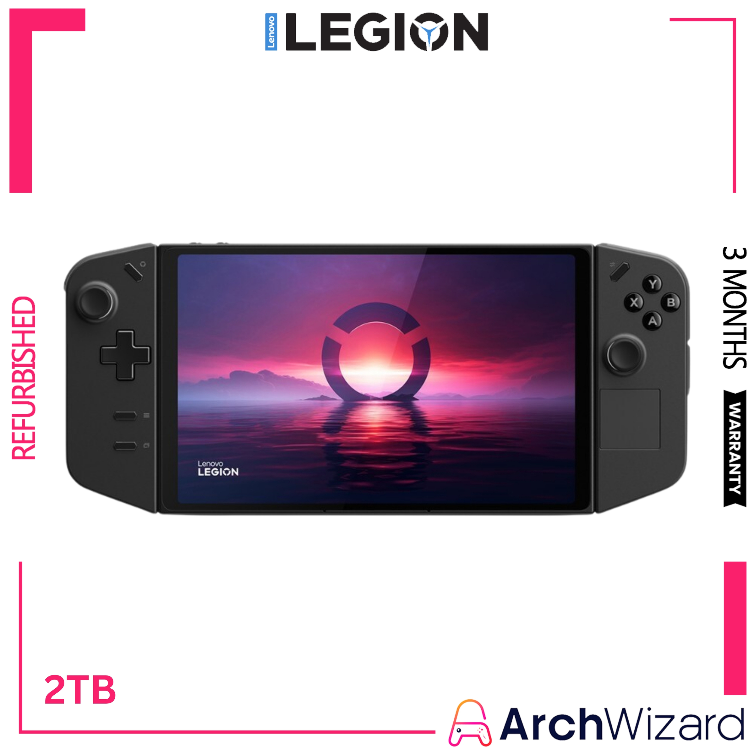 Lenovo Legion Go - AMD Ryzen™ Z1 Extreme Portable Gaming Console (Refurbished, Window Handheld) (4)