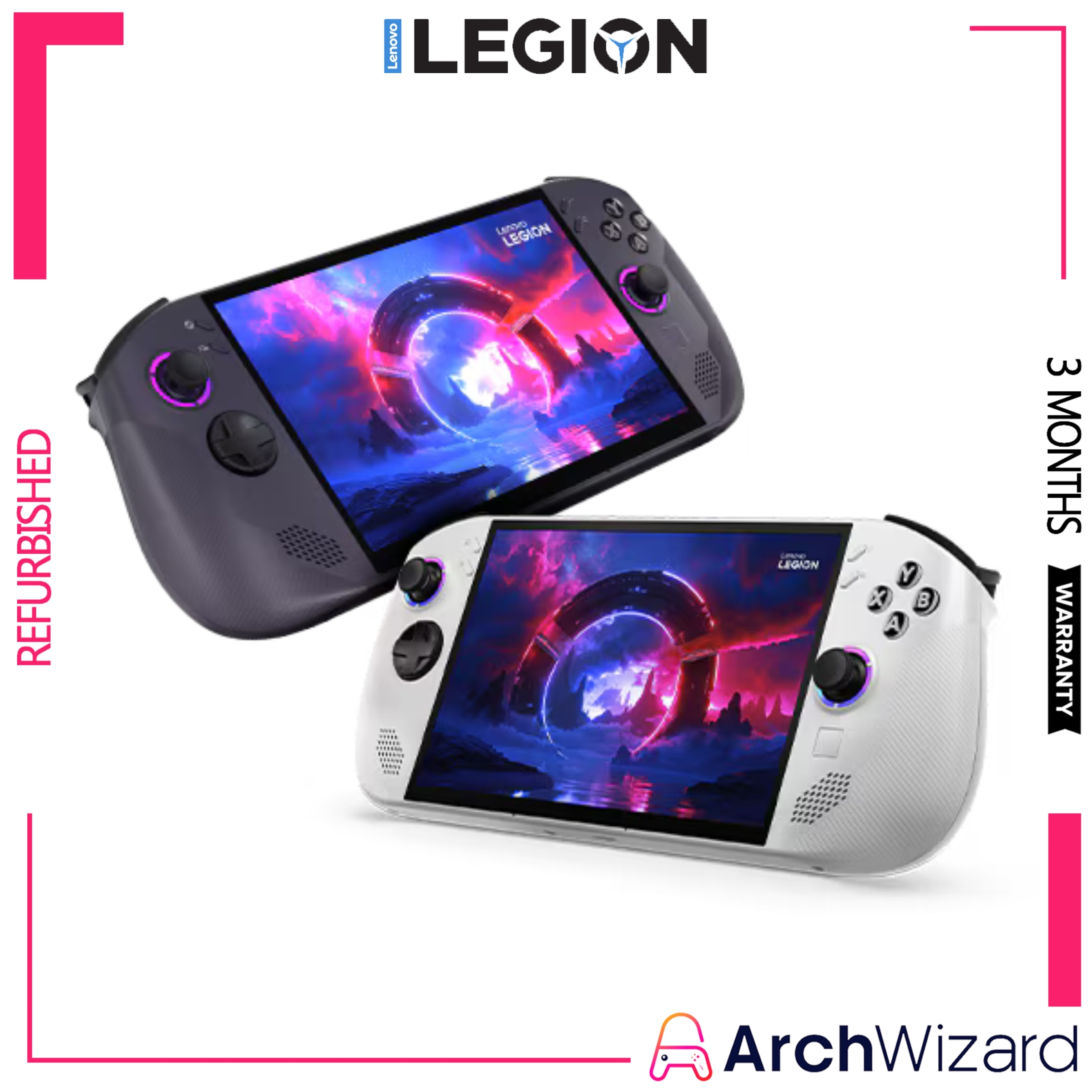 Lenovo Legion Go S - AMD Ryzen™ Z2 GO Portable Gaming Console (Refurbished, Window Handheld) (1)