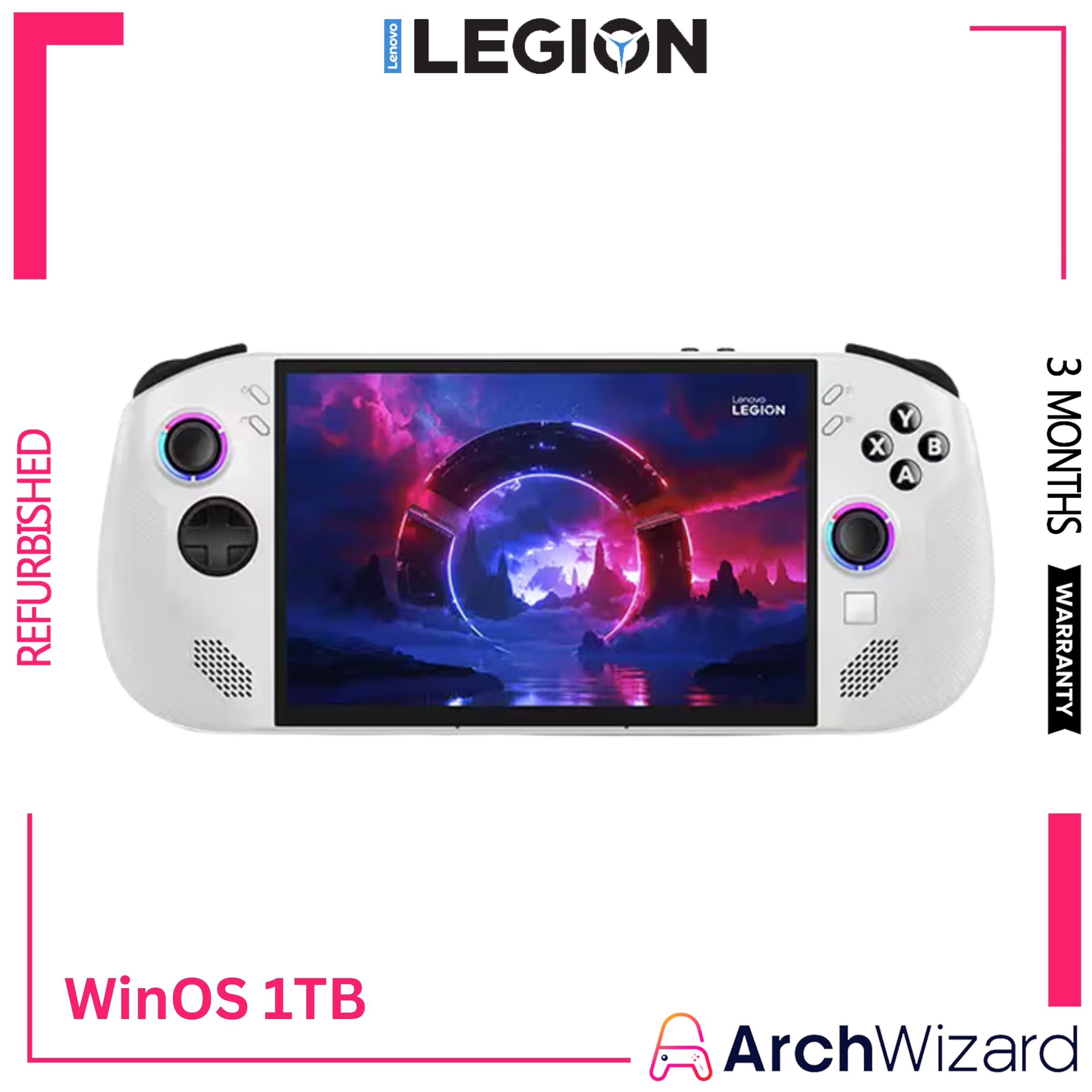 Lenovo Legion Go S - AMD Ryzen™ Z2 GO Portable Gaming Console (Refurbished, Window Handheld) (3)