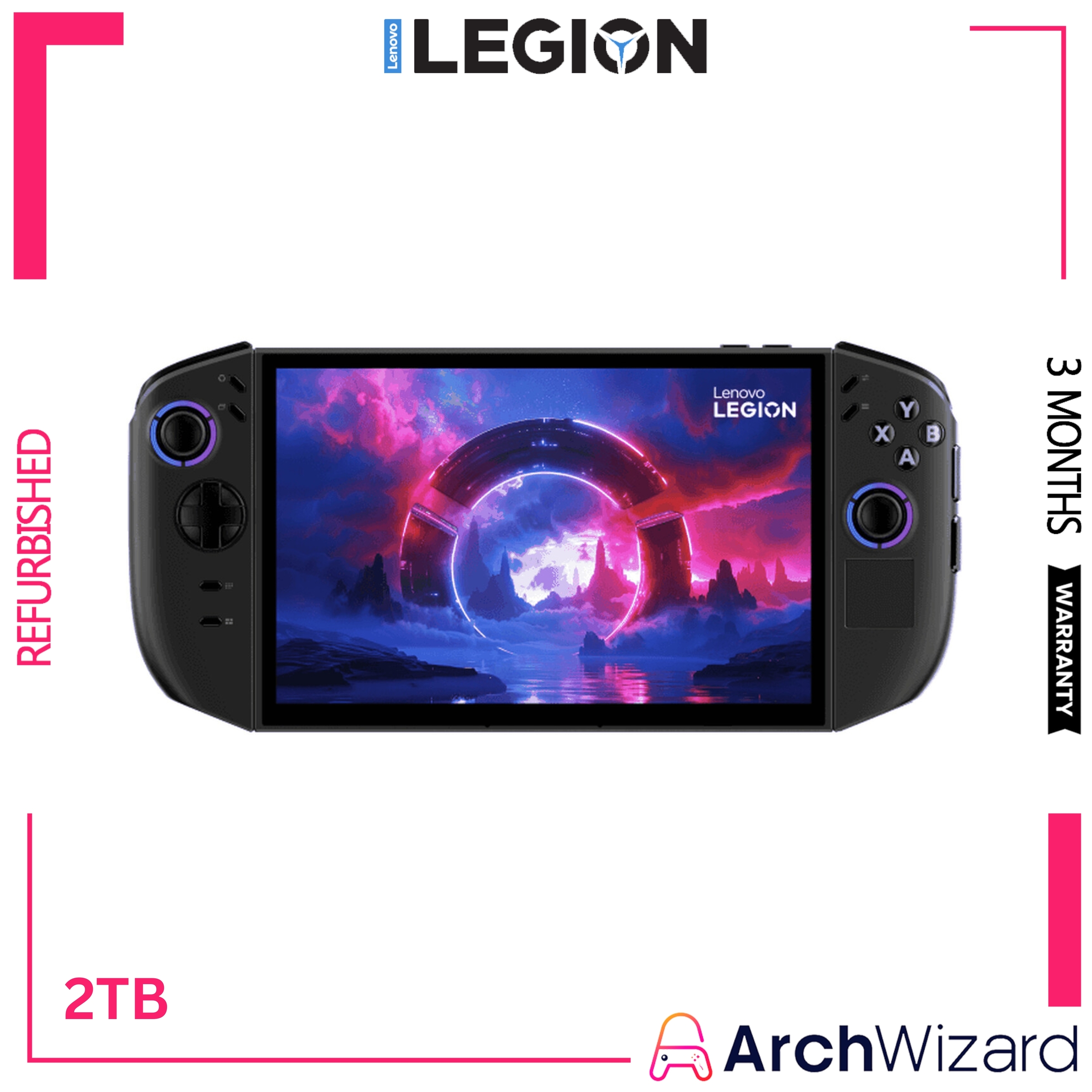 Lenovo Legion Go Gen 2 - AMD Ryzen™ Z2 Extreme Portable Gaming Console (Refurbished, Window Handheld) (3)