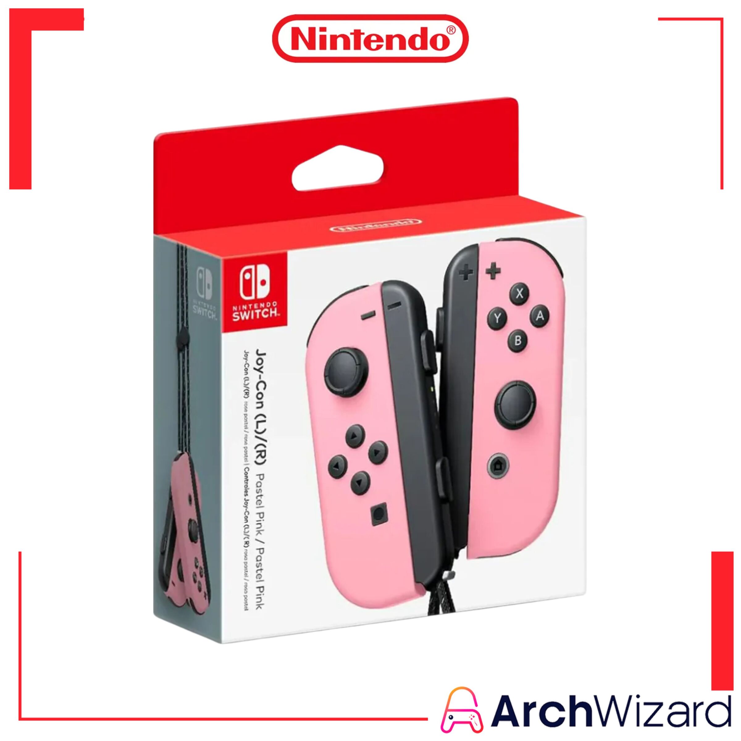 Nintendo Switch Joy Con Pastal Pink
