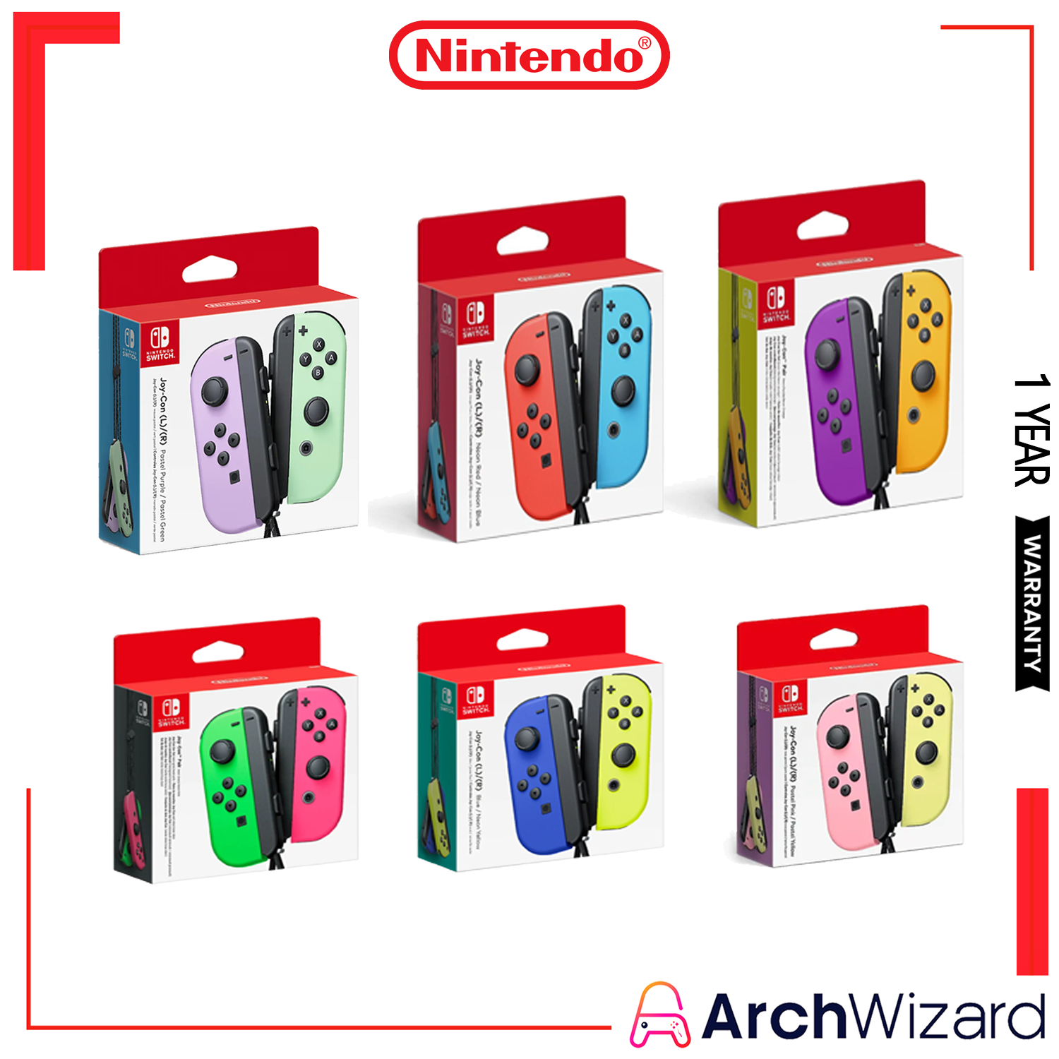 Nintendo Switch Joy Con Cover