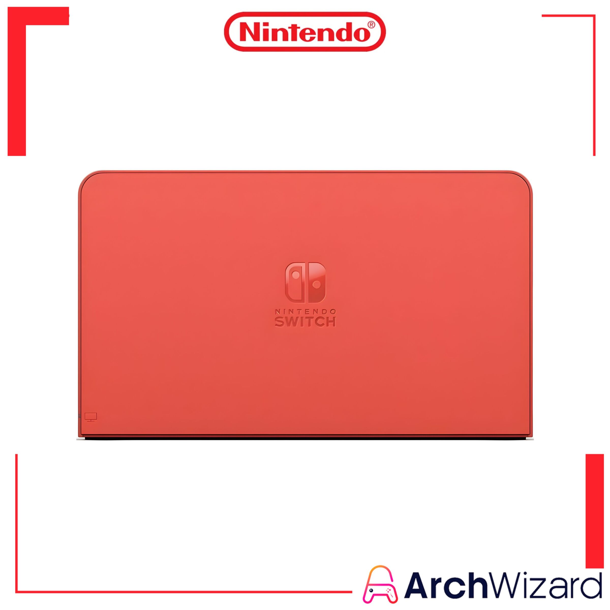 Nintendo Switch Dock OLED Mario Red