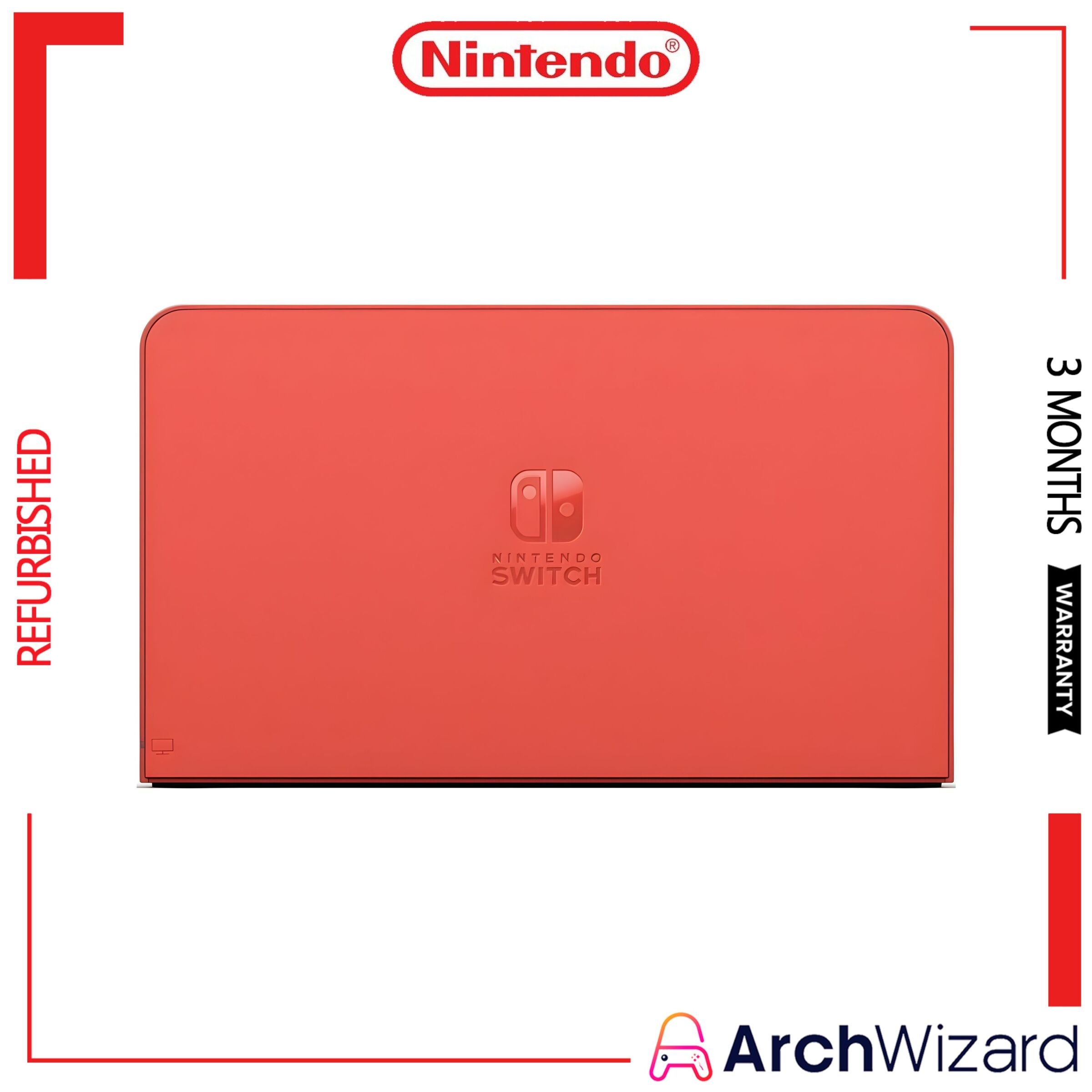 Nintendo Switch Dock OLED Mario Red Refurb