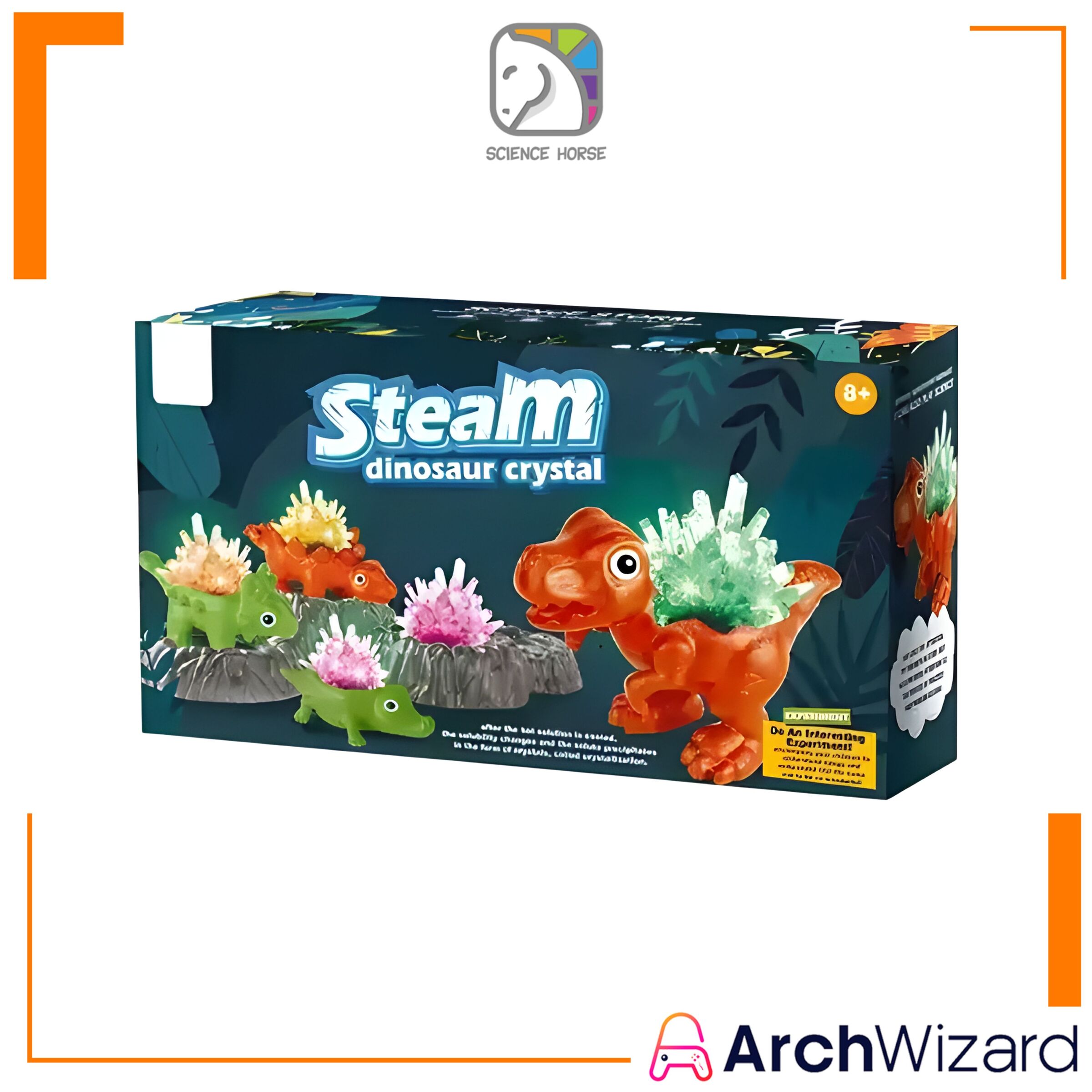 Science Horse STEM Dinosaur Crystal Experiments - Educational Toy (Toys & Board Games) QH123625 (1)