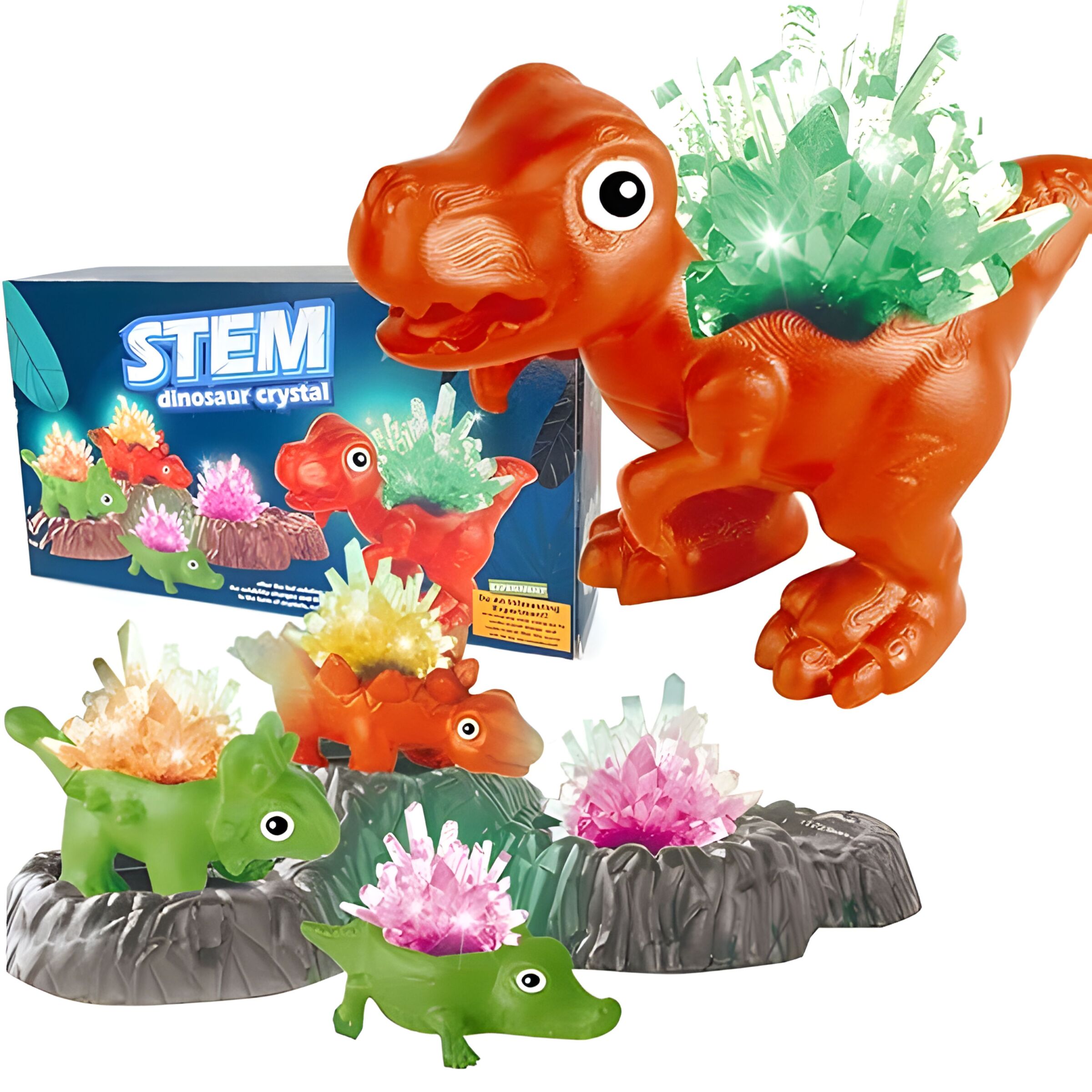 Science Horse STEM Dinosaur Crystal Experiments - Educational Toy (Toys & Board Games) QH123625 (2)
