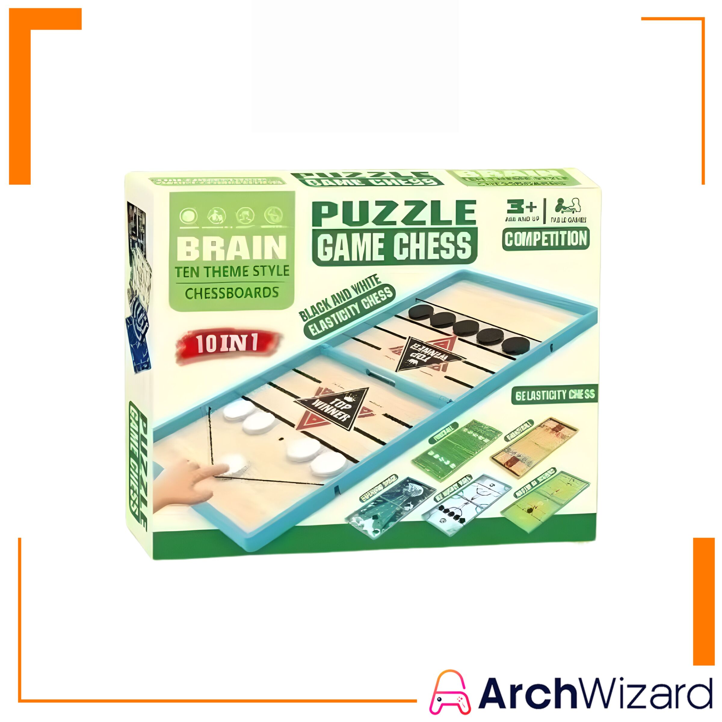 10 In 1 Board Game - 2 to 4 Players Educational Toy (Toys & Board Games) QH226806 (5)