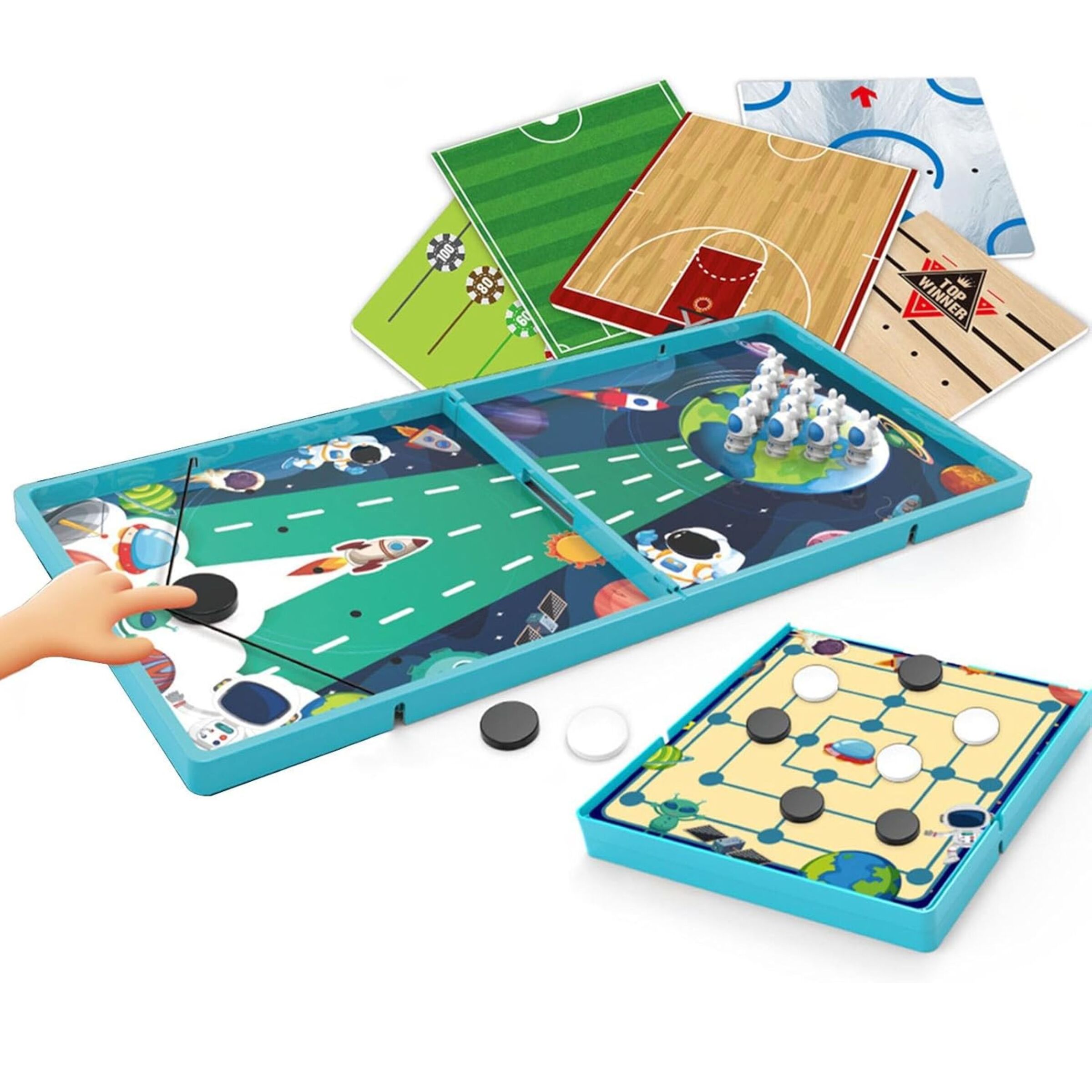 10 In 1 Board Game - 2 to 4 Players Educational Toy (Toys & Board Games) QH226806 (4)