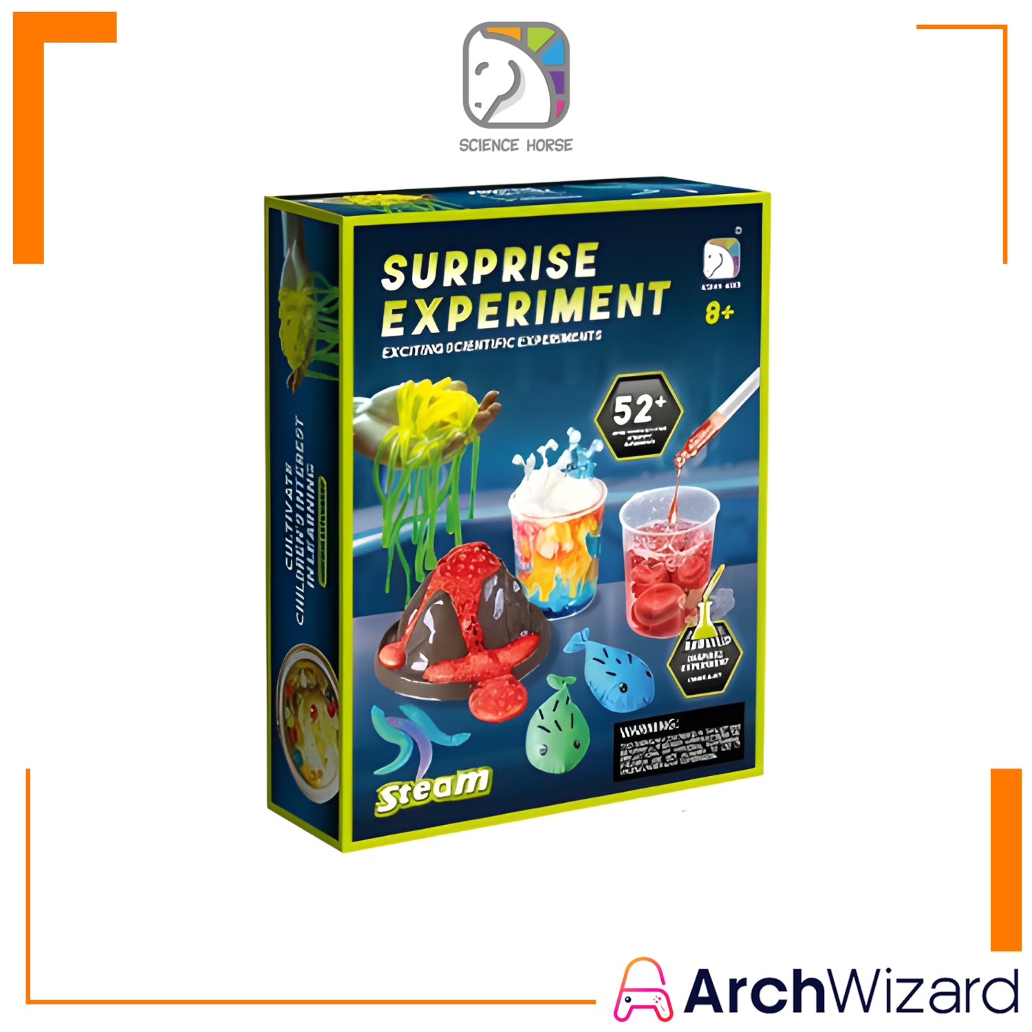 Science Horse 52 Experiment Kit Surprise Experiments - Educational Toy (Toys & Board Games)
