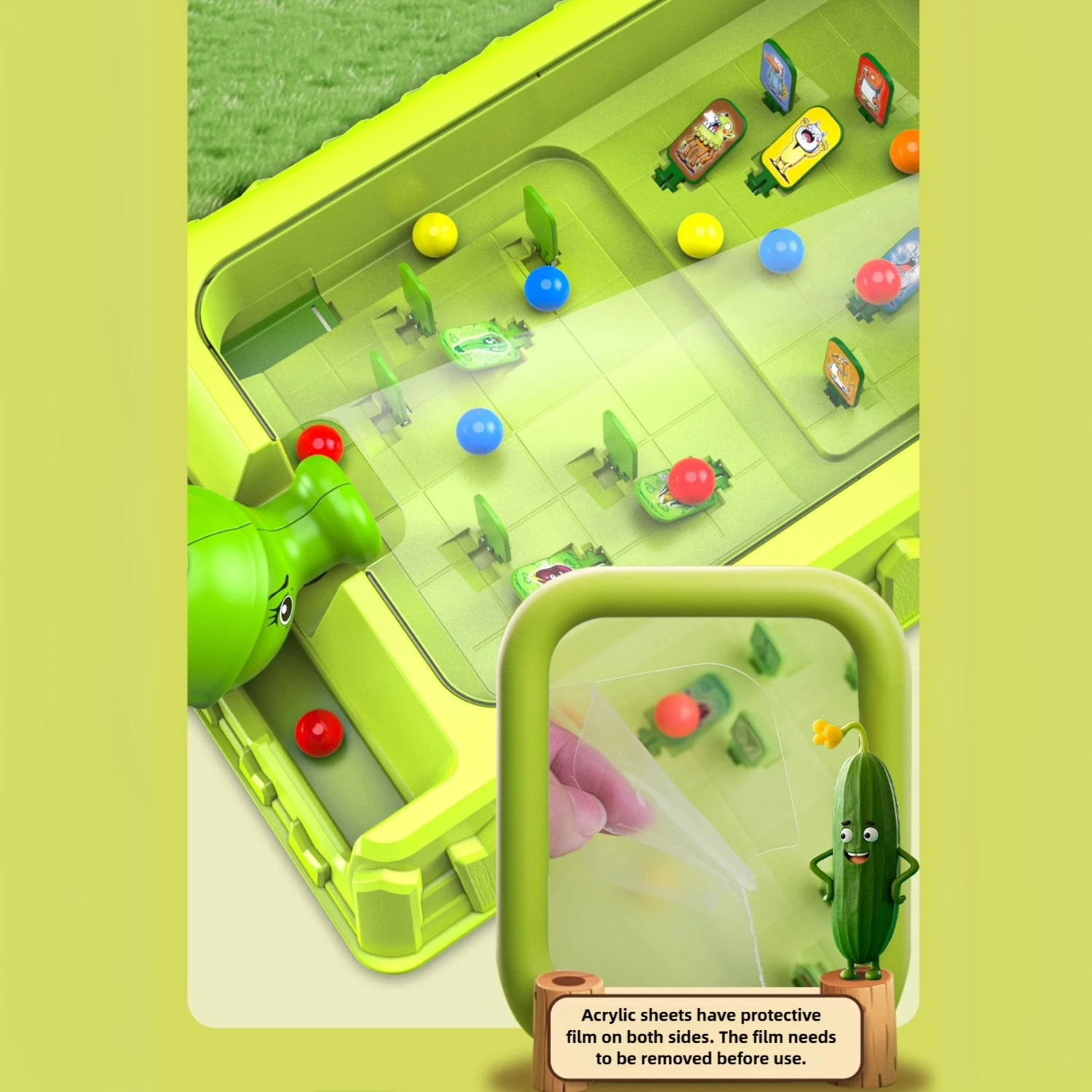 2 Players Plant Shooter Arena - 2 Players Educational Toy (Toys & Board Games) QH209611 (4)