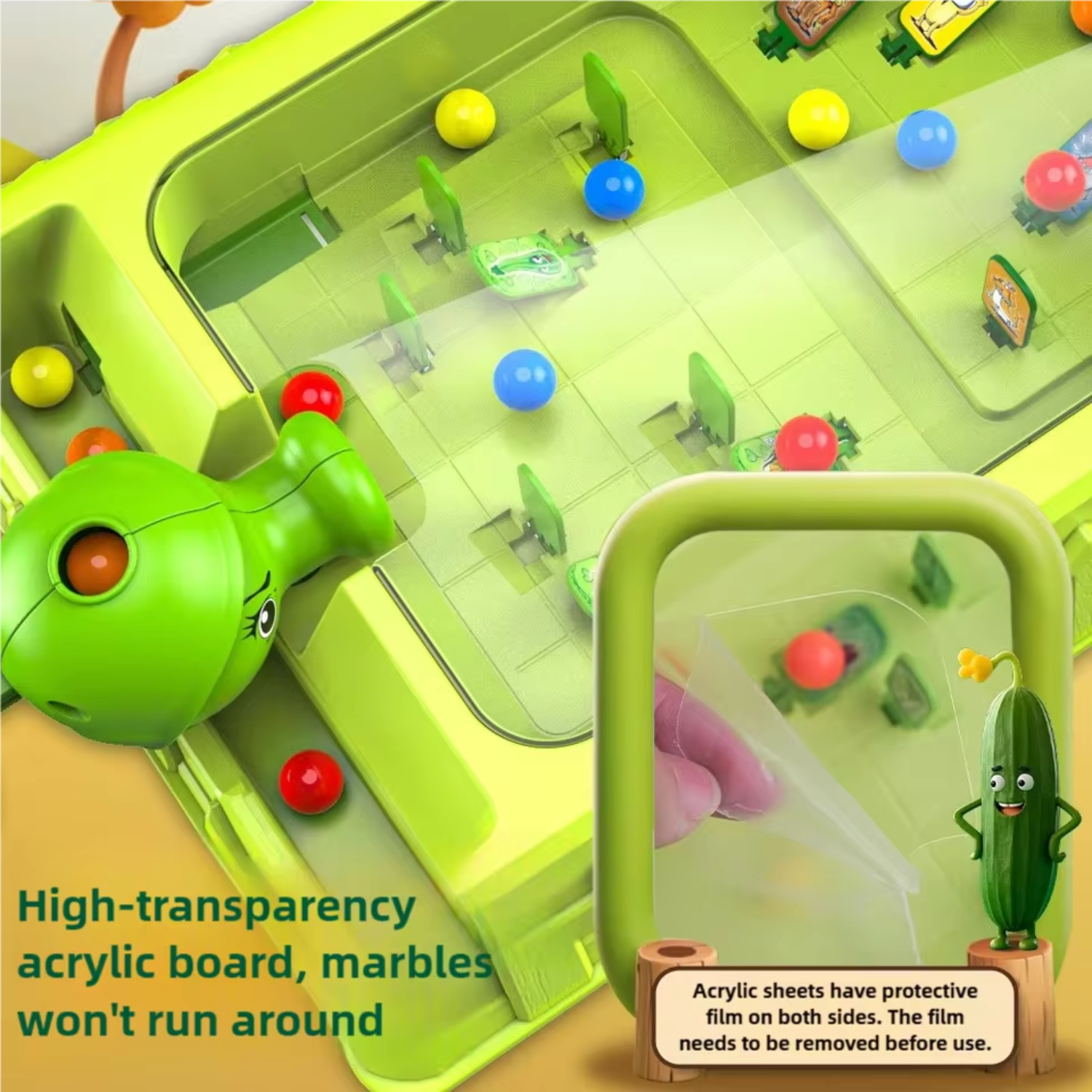 2 Players Plant Shooter Arena - 2 Players Educational Toy (Toys & Board Games) QH209611 (7)