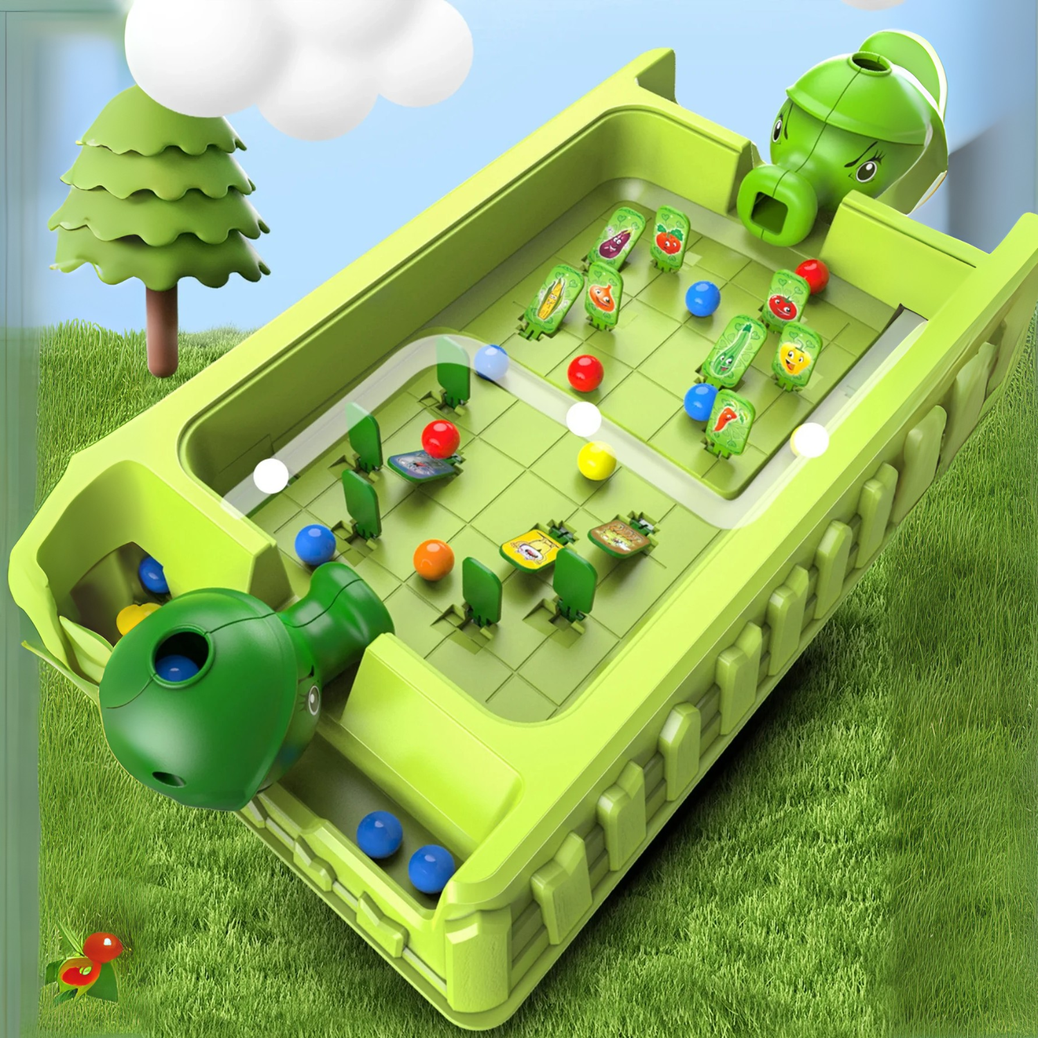 2 Players Plant Shooter Arena - 2 Players Educational Toy (Toys & Board Games) QH209611 (3)