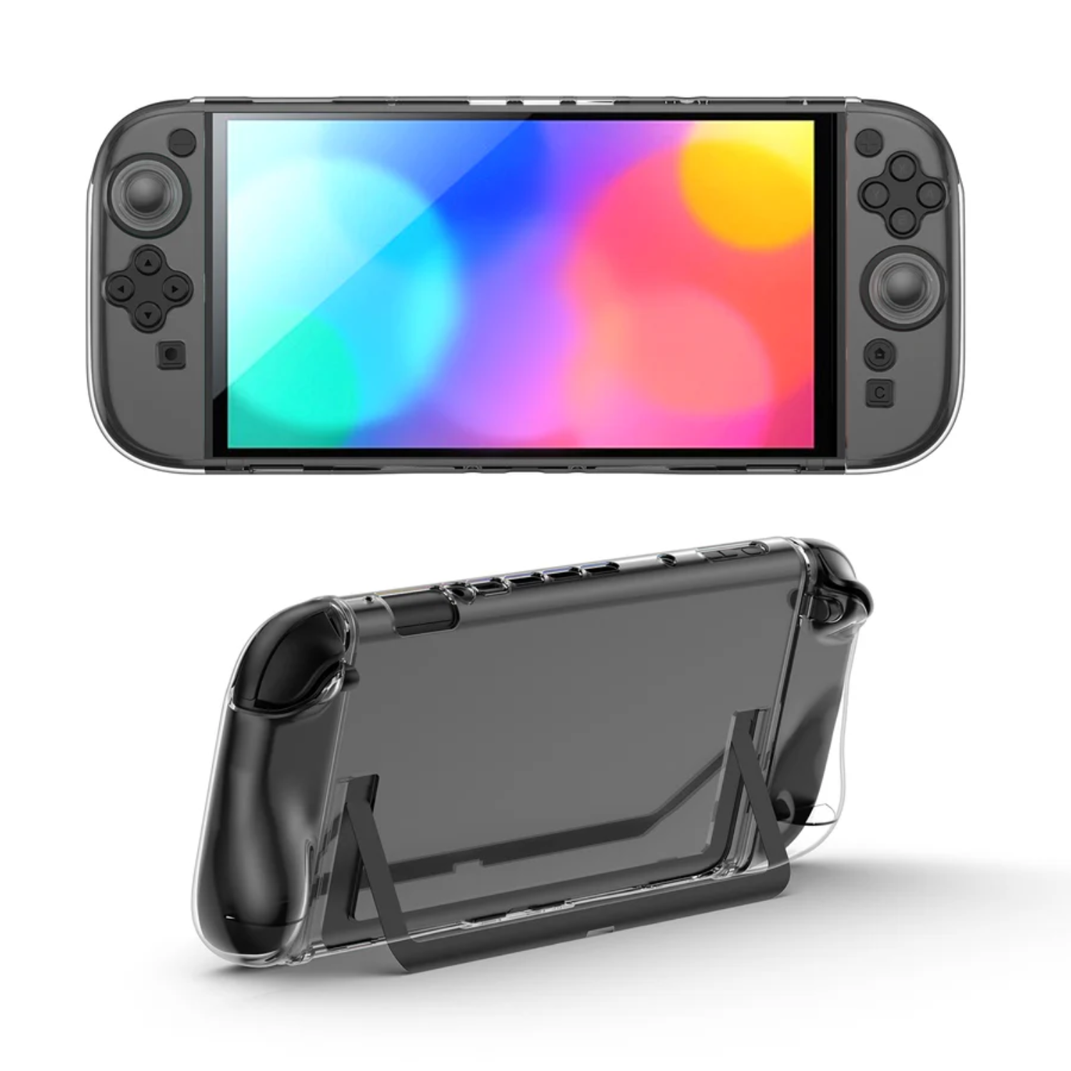 IINE Hard Shell Clear & Transparent Theme for NS2 (Nintendo Switch 2 Accessory) (4)