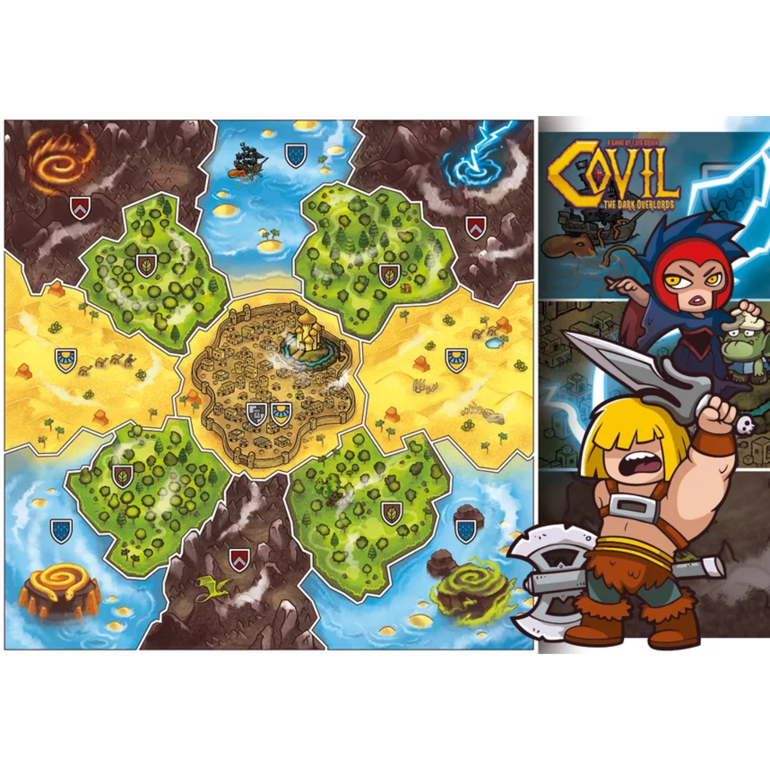 Rental Covil the Dark Overlords (Boardgame) (4)
