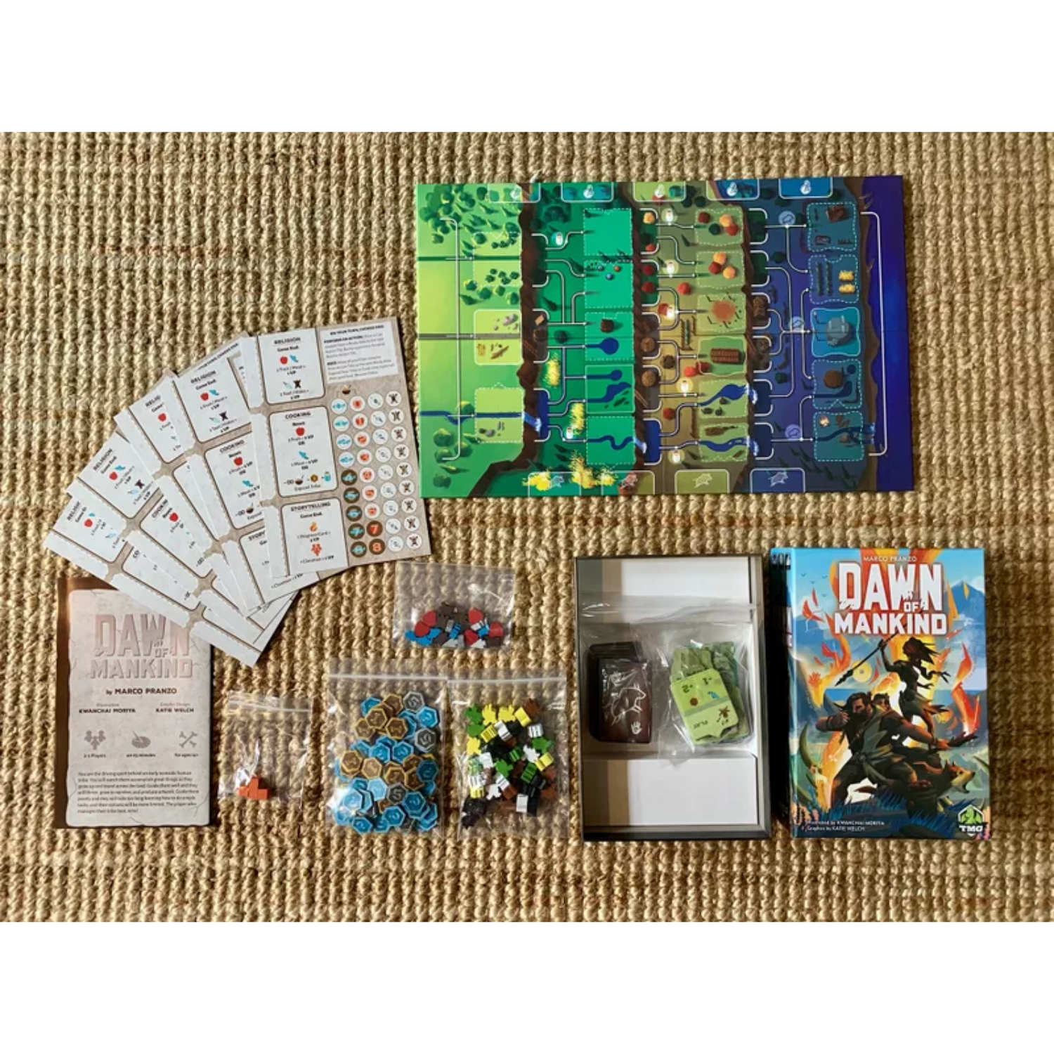 Archwizard Boardgame Rental Dawn of Mankind (5)