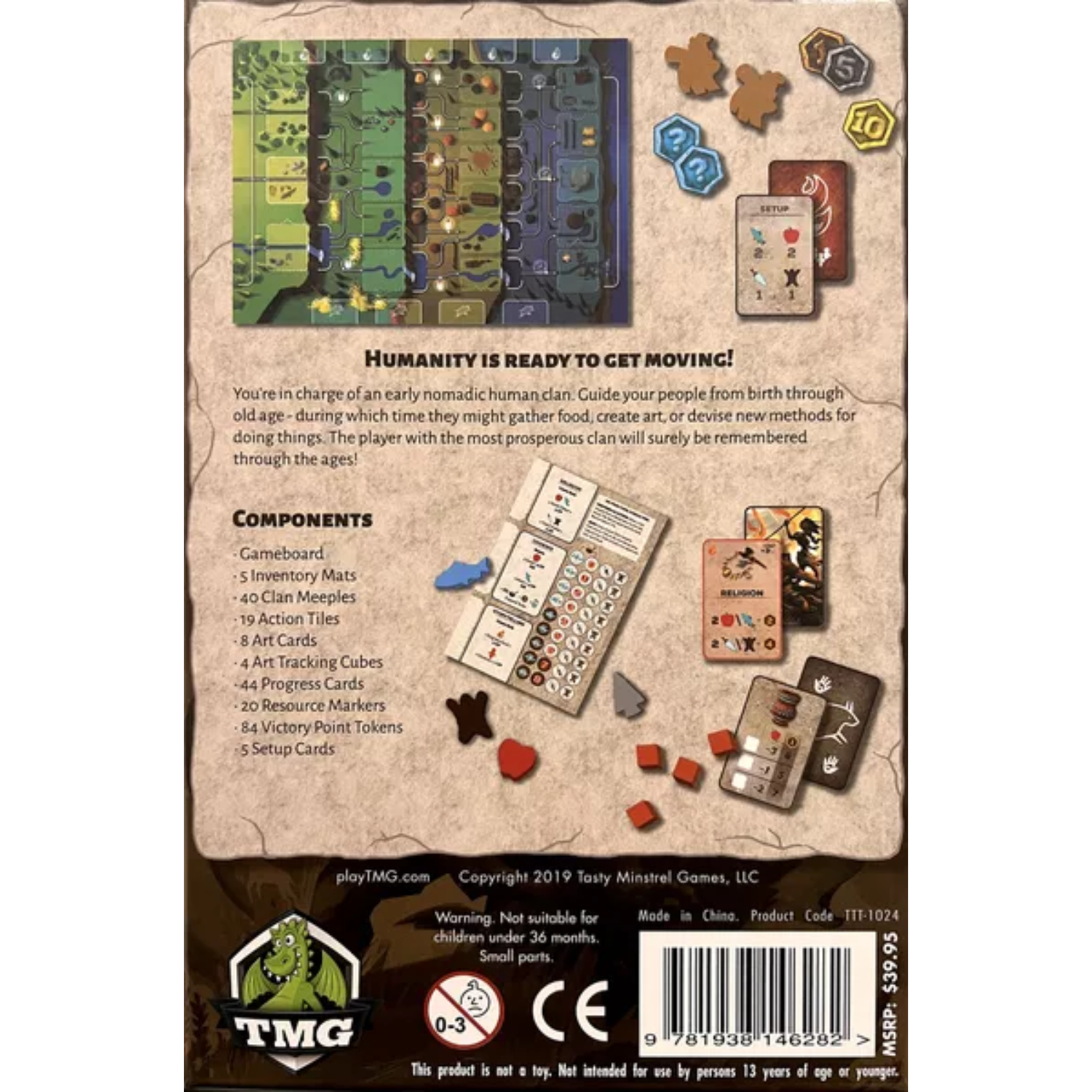 Archwizard Boardgame Rental Dawn of Mankind (3)