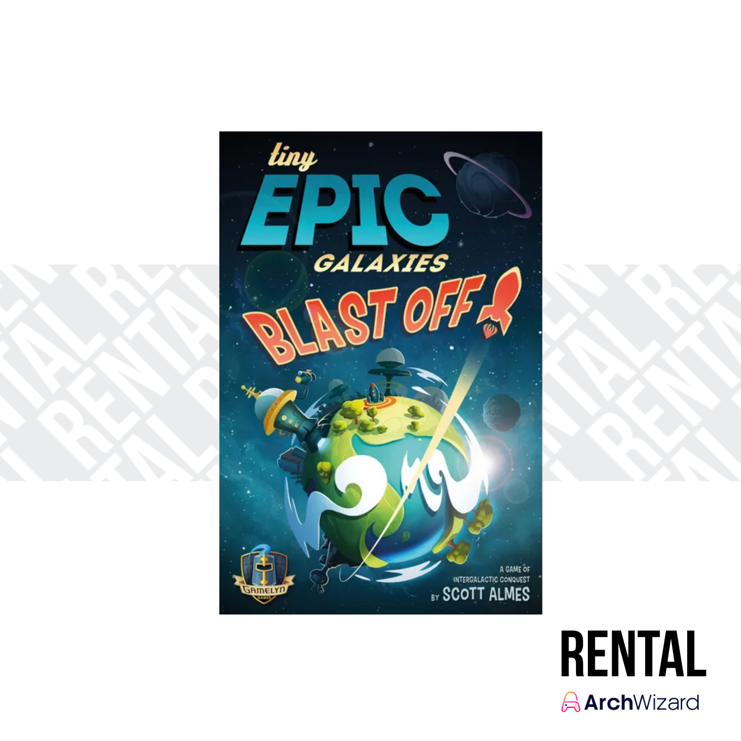Archwizard Boardgame Rental Tiny Epic Galaxies Blast Off (2)