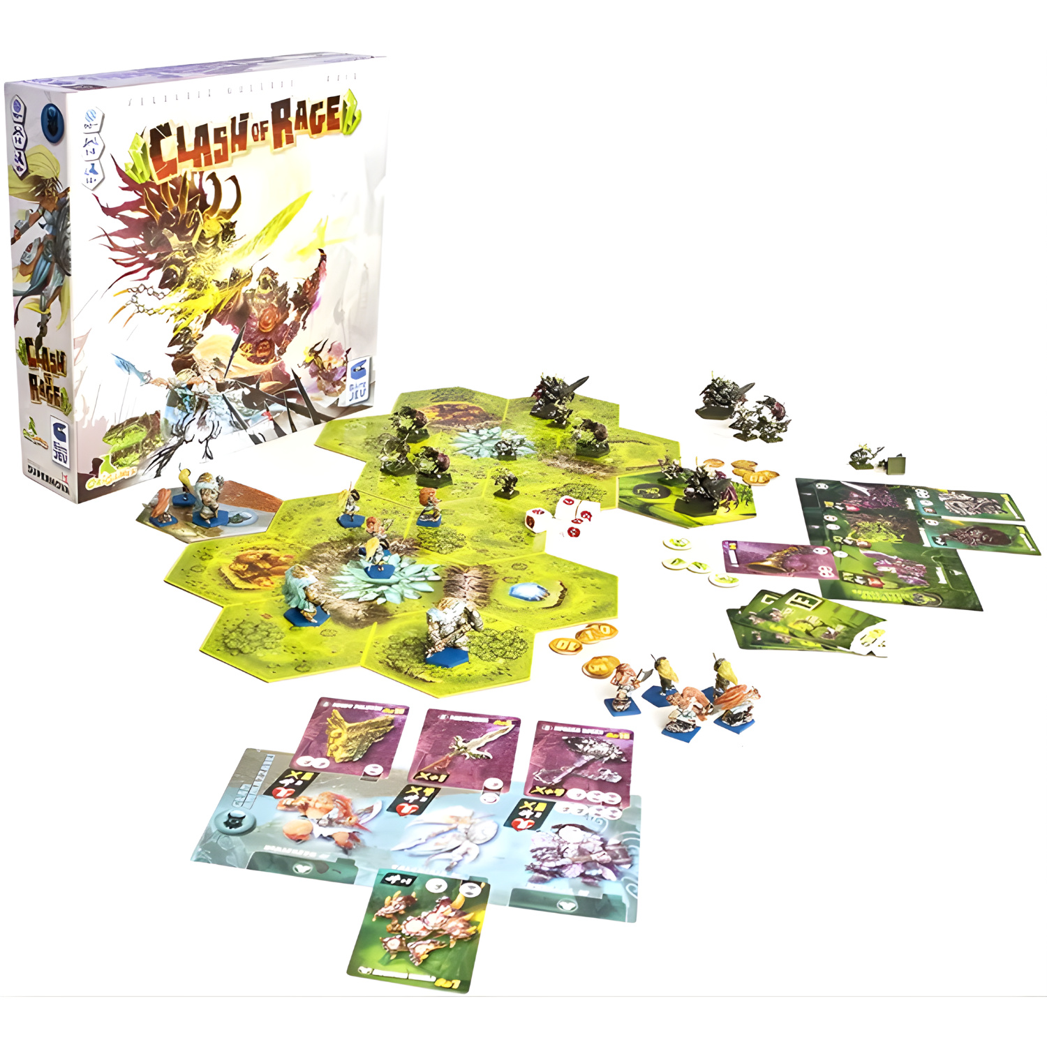 Archwizard Boardgame Rental Clash of Rage (5)