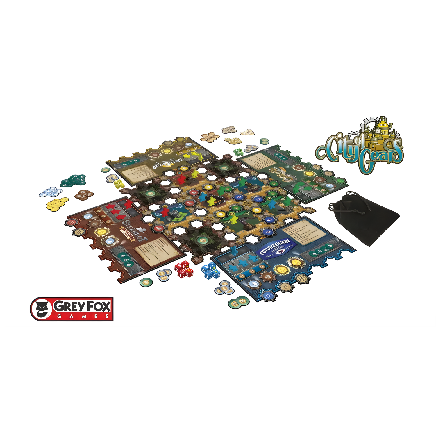 Archwizard Boardgame Rental City of Gears (3)