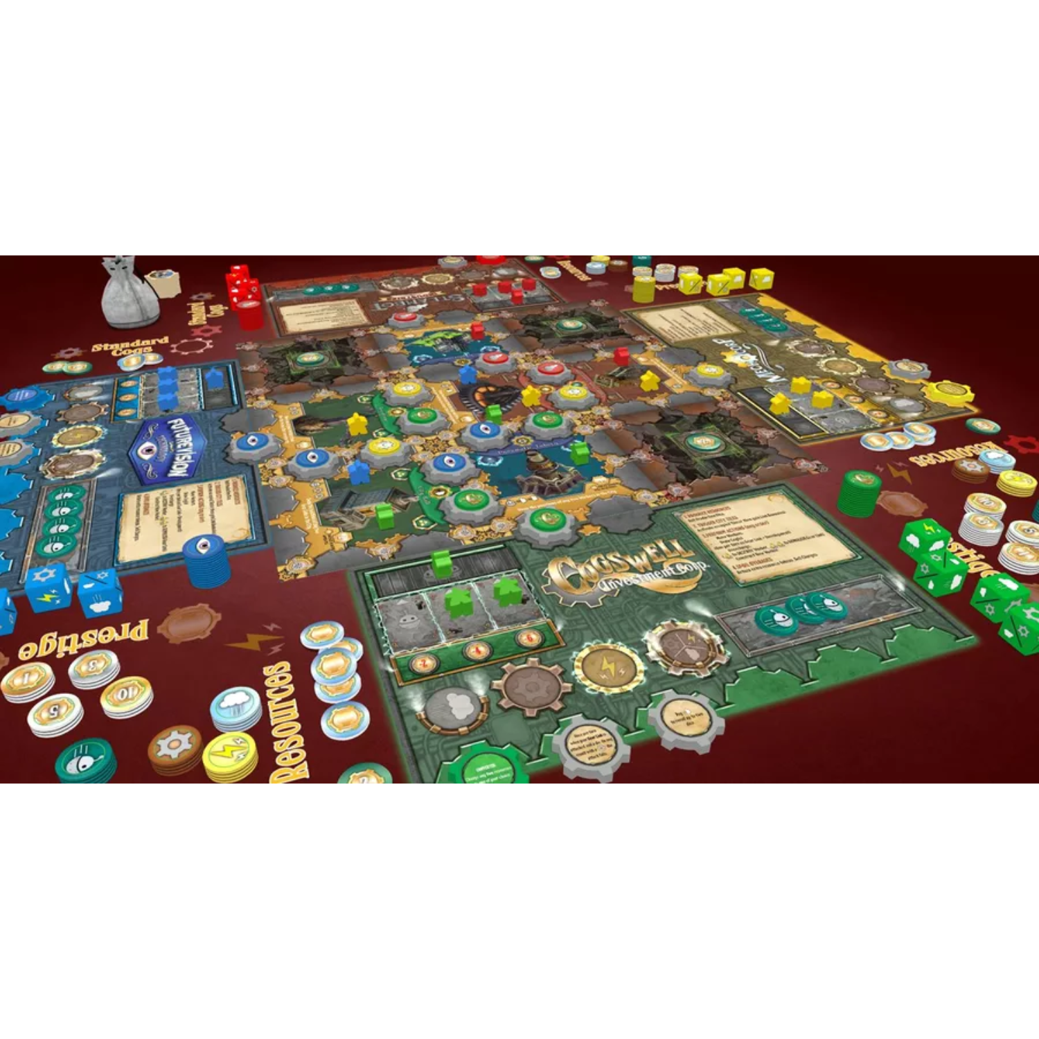 Archwizard Boardgame Rental City of Gears (4)