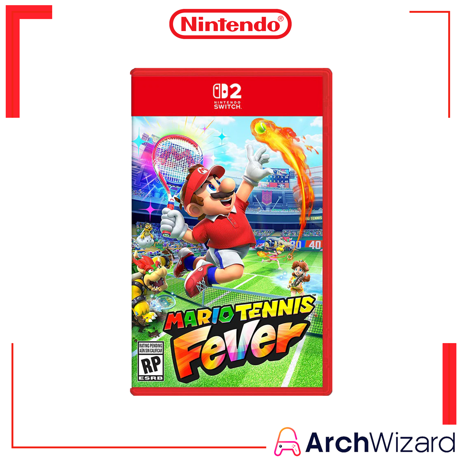Nintendo Switch 2 Game Mario Tennis Fever Cover