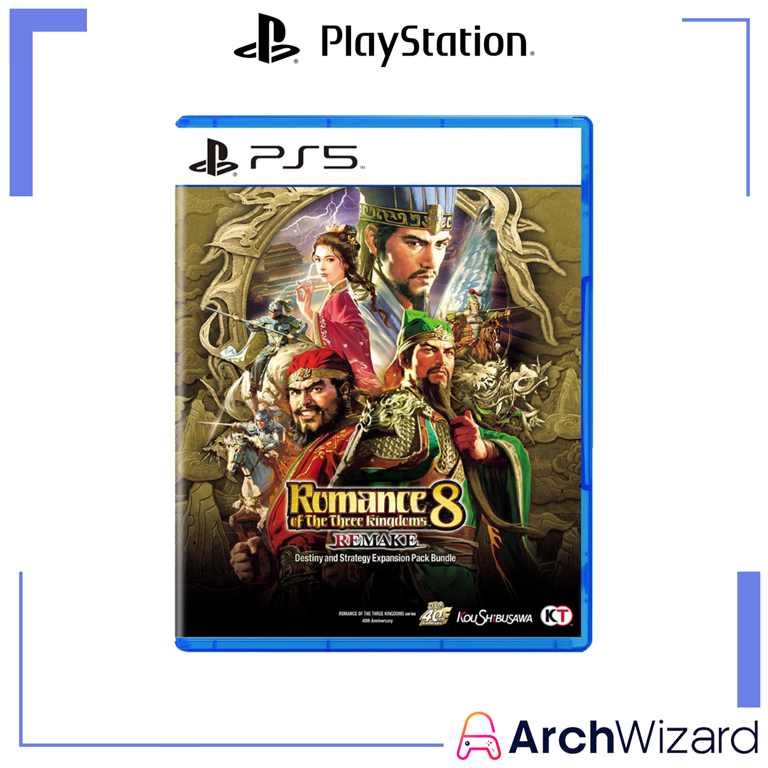 Romance of the Three Kingdoms 8 Remake Destiny and Strategy Expansion Pack Cover
