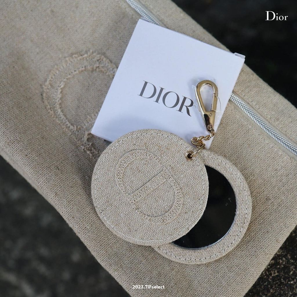 Dior 國外限定麻花布嘴唇鏡