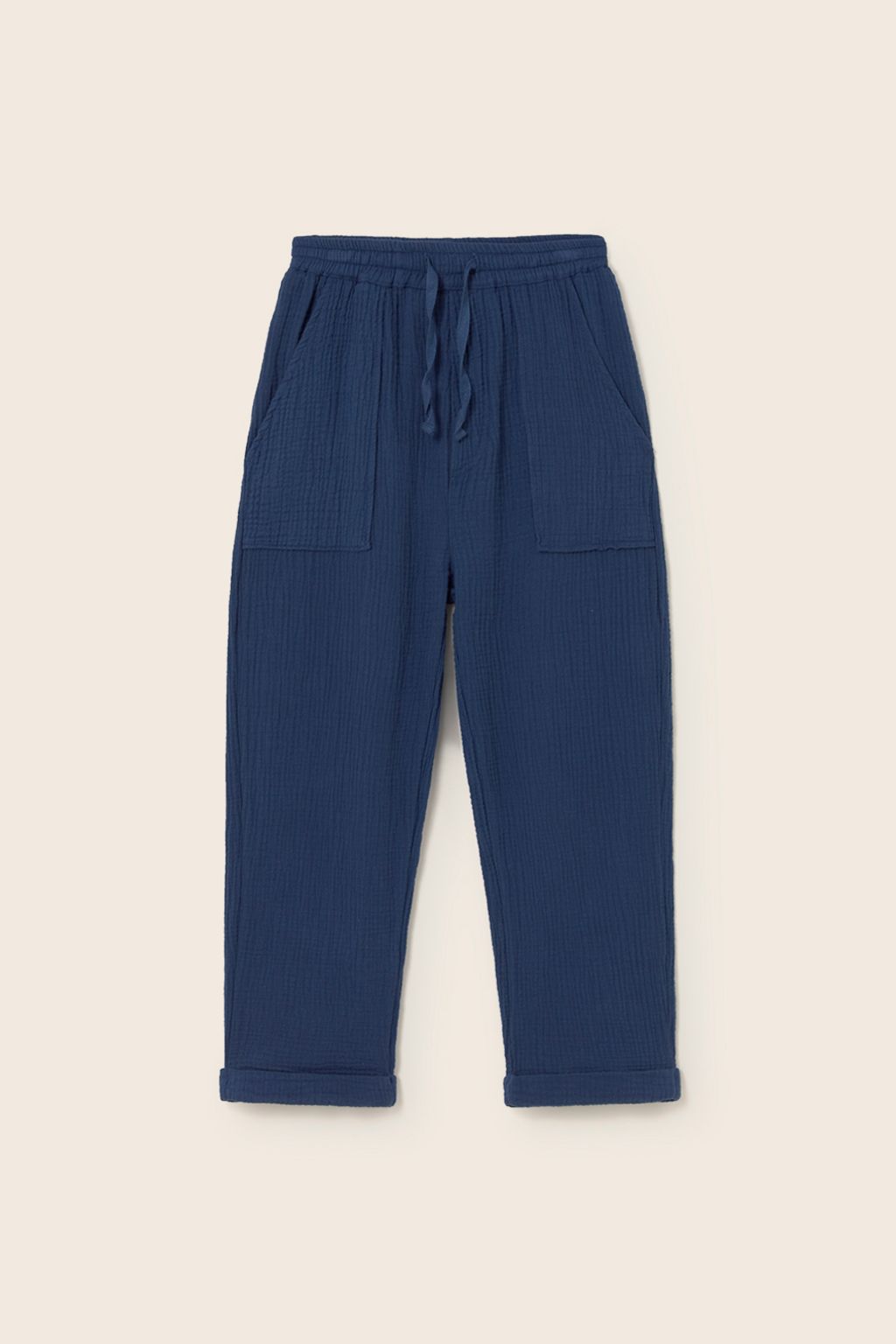 IKERK264s6_navy-soft gauze cotton_1