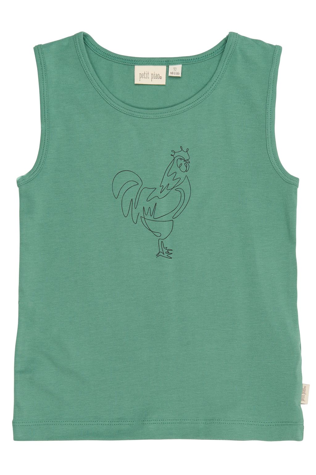 PP0161 - PPStar Boys Undershirt 2-pack - Eggnog Rooster AOP - Extra 1