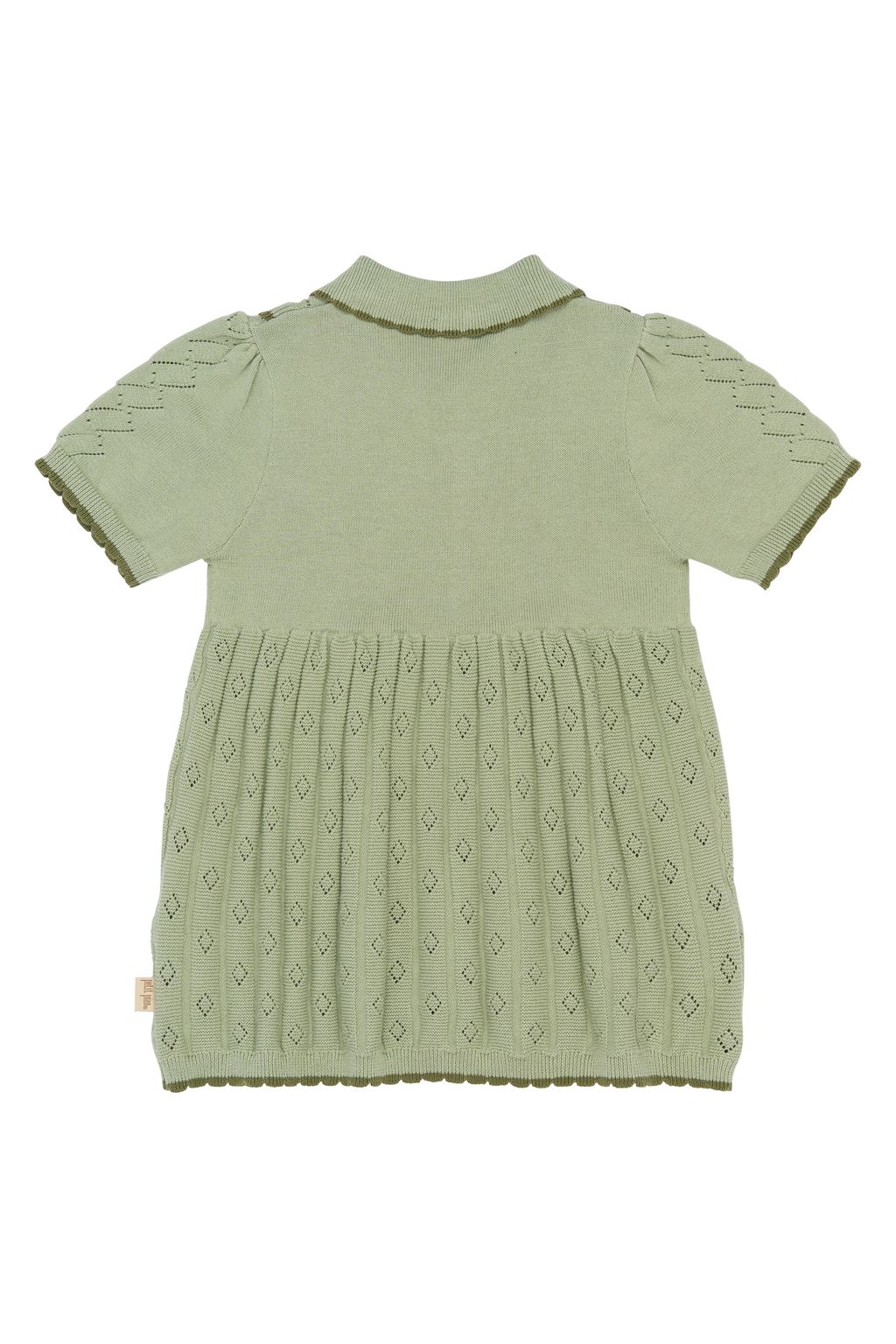 PP0217 - PPEdel S_S Knit Dress - Mosstone - Extra 1