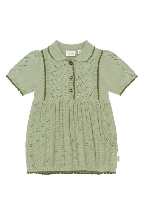 PP0217 - PPEdel S_S Knit Dress - Mosstone - Main