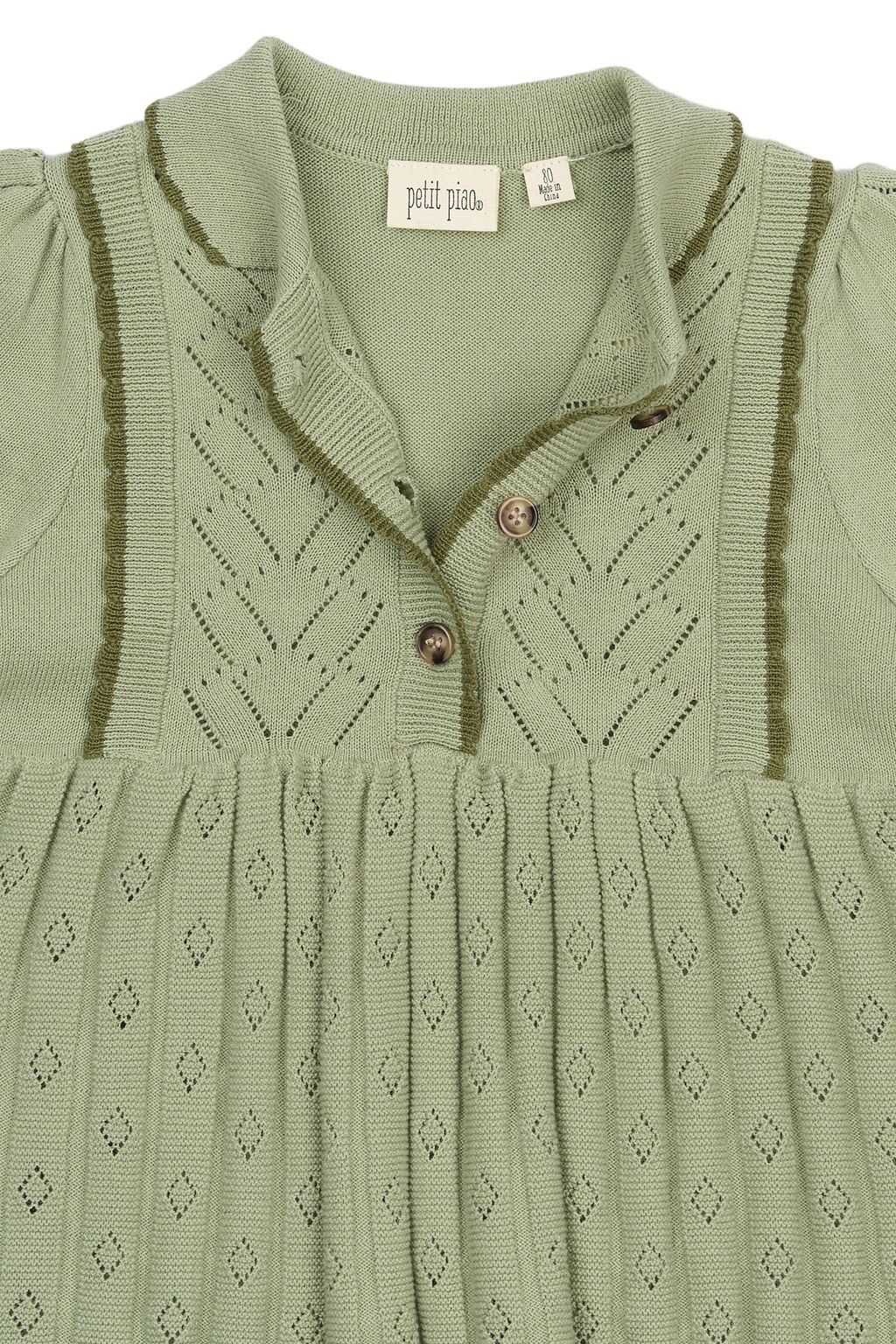 PP0217 - PPEdel S_S Knit Dress - Mosstone - Extra 2