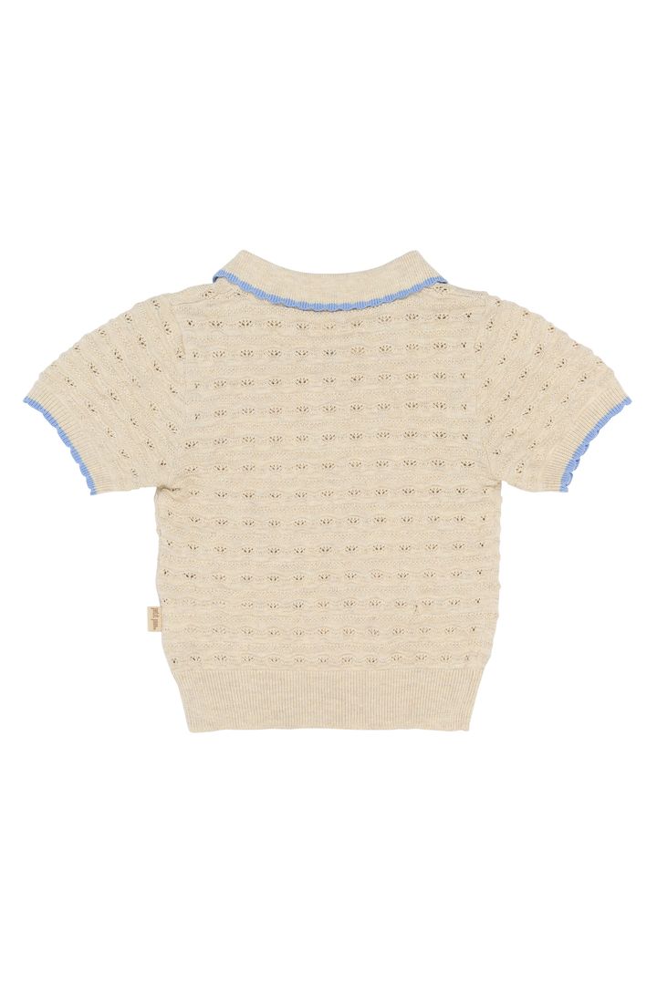 PP0215 - PPErna S_S Pointelle Knit - Fog - Extra 1