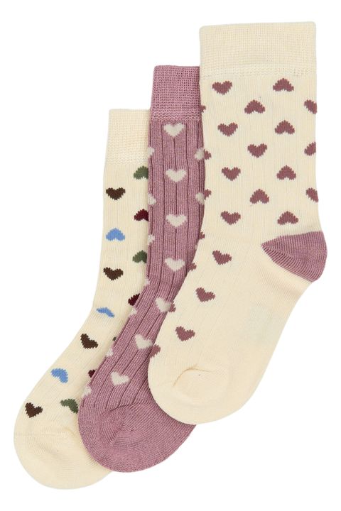 MP31 - MiniPop Season Bamboo Socks 3 Pcs - Heart Mix - Main