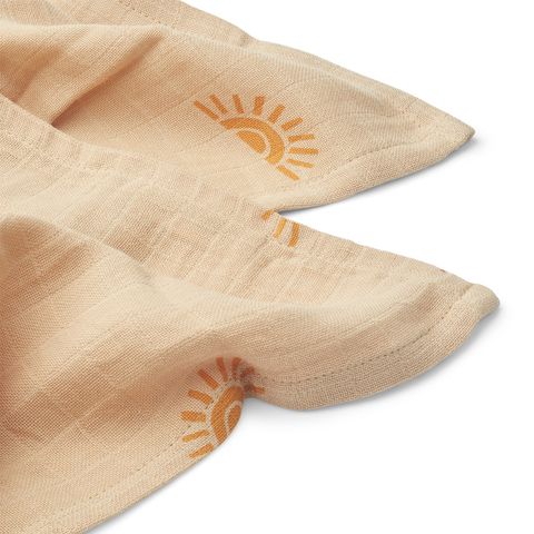 LW14907 - Lewis muslin cloth 2-pack - 3702 Sunset-safari mix - Extra 1