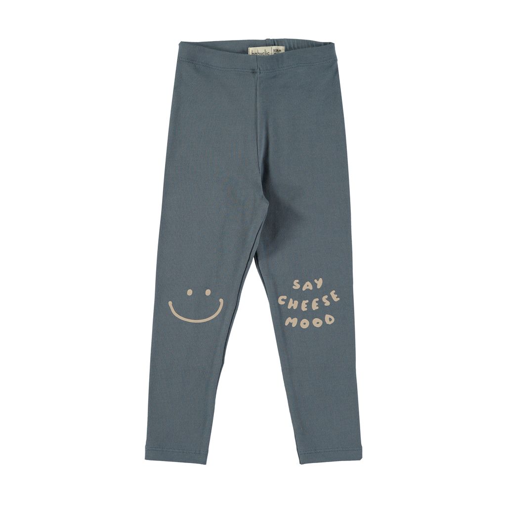 Leggings Say Cheese Storm Blue-L8056917