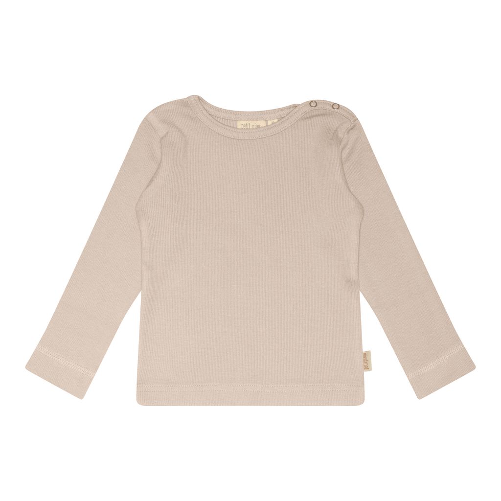 T-shirt L-S Modal Soft Sand