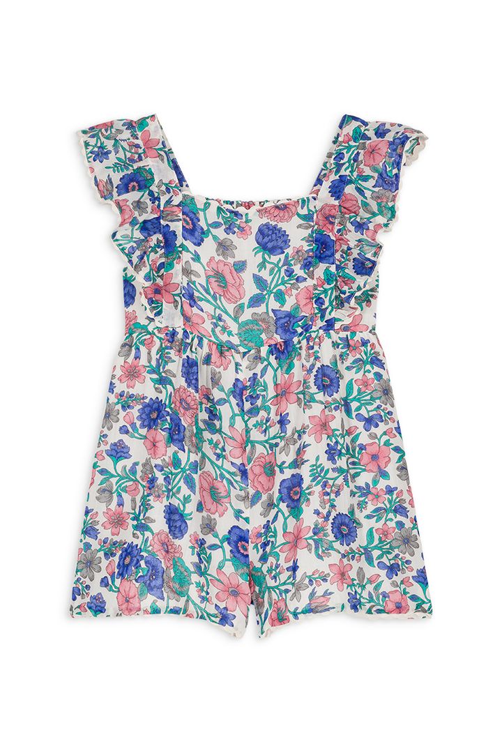 JUMPSUITS SHALINA BLUE SUMMER MEADOW