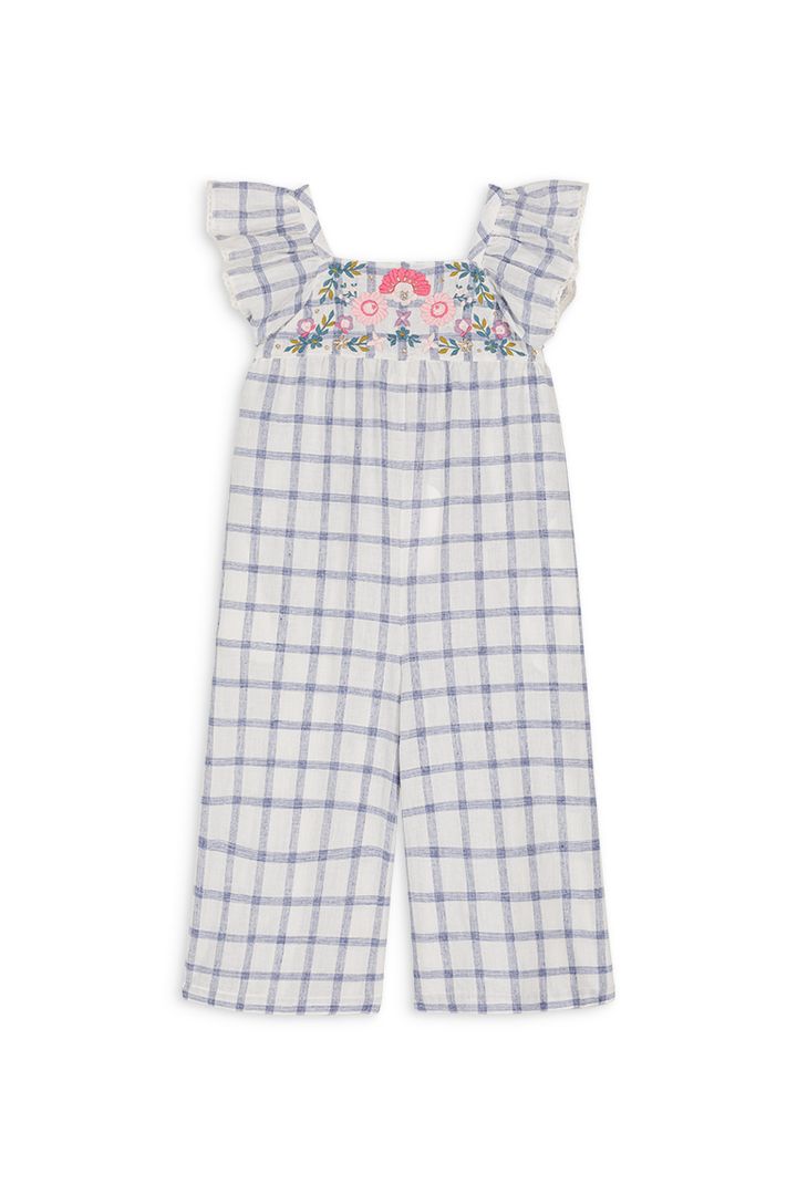 OVERALLS IRINA BLUE RIVER CHECKS