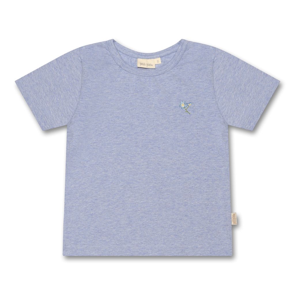 PP234 - T-shirt S-S Motif - Light Blue - Main