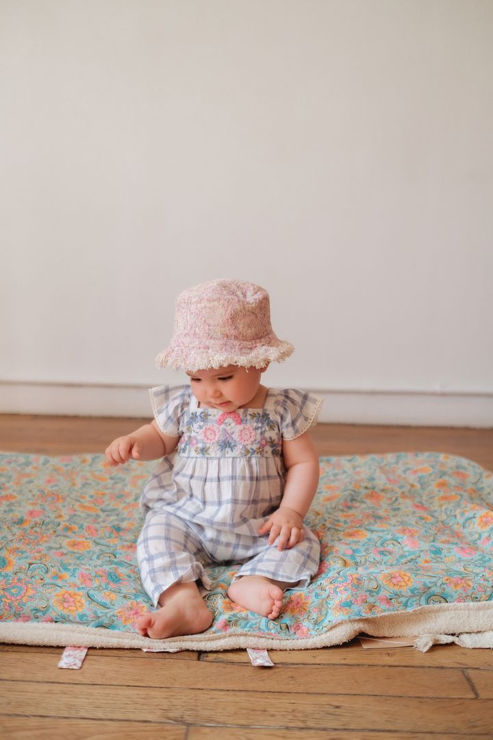 OVERALLS IRINA - BLUE RIVER CHECKS BABY 2