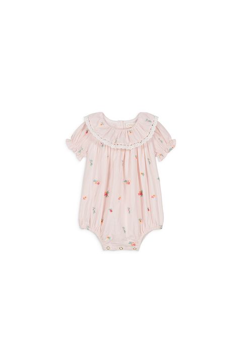 ROMPERS YOLIA PINK BOUQUET STRIPES