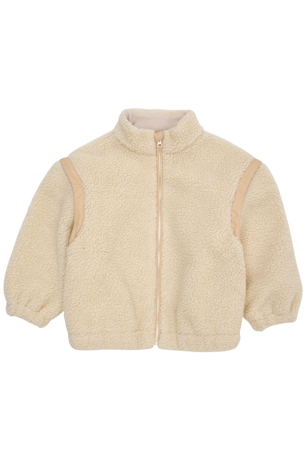 TEDDY JACKET W REMOVABLE SLEEVES CREAM COMB