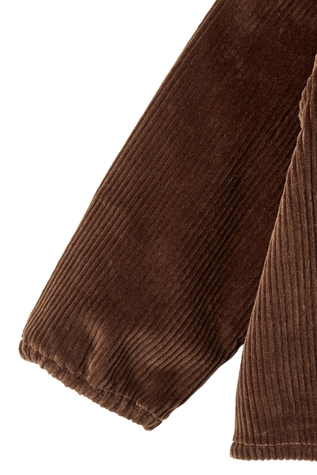 CORDUROY BABY SET W COLLAR DKBROWN COMB 4