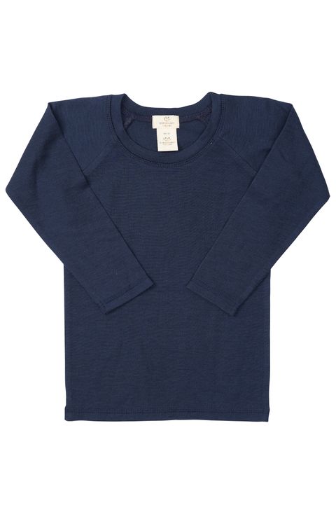 MERINO LIGHT KNITTED T-SHIRT LS NAVY 2