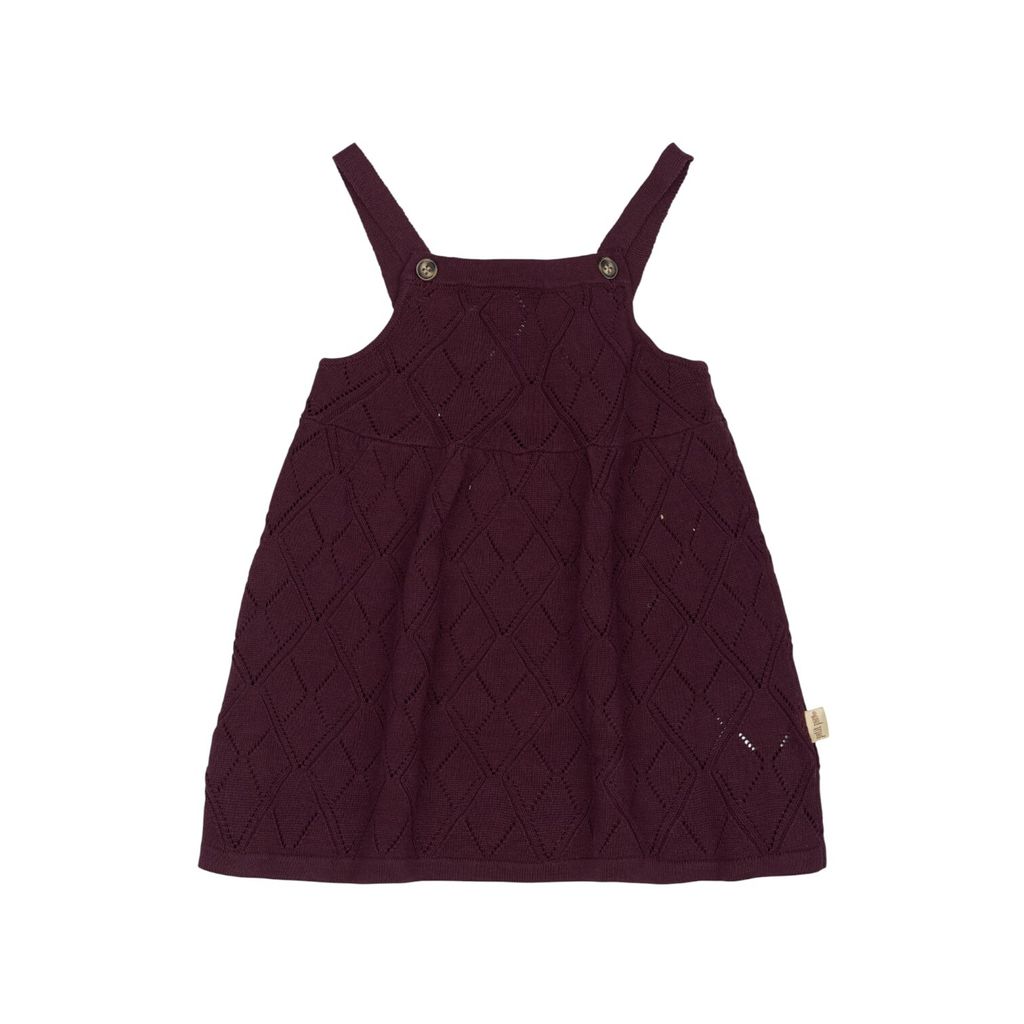 PP1968 - ppDalia Knit Dress - Dark Grape - Main-Photoroom