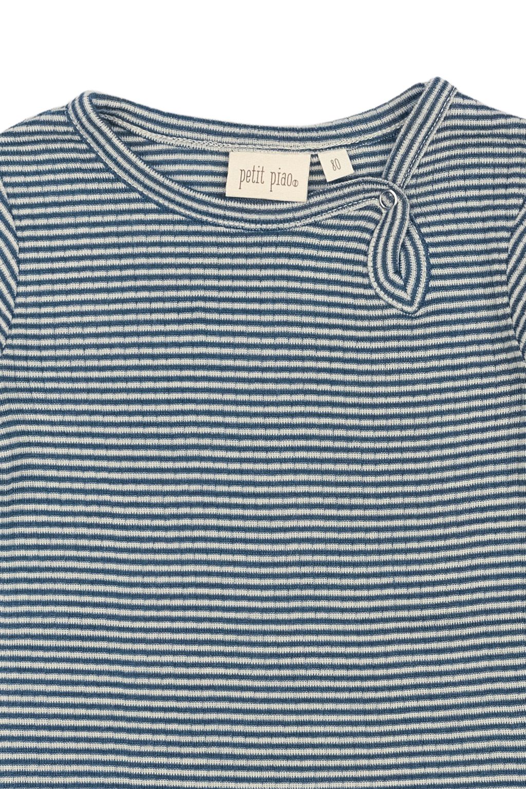 PP901 - PPDante Body L-S Merino Wool Striped - Ensign blue-dark off white - Extra 2