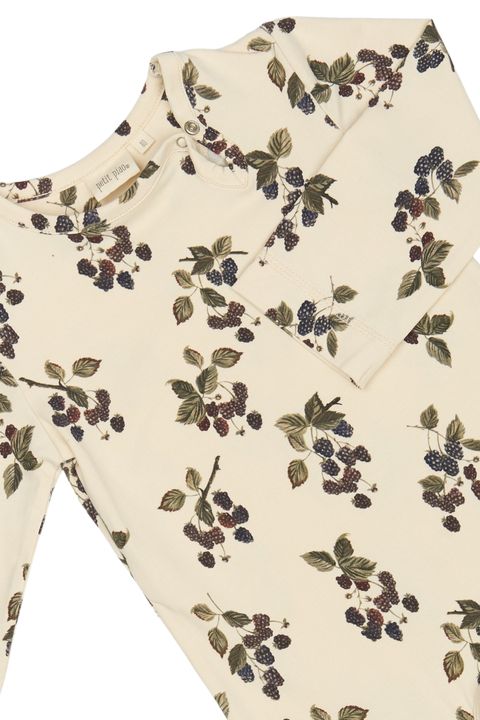 PP201 - Body L-S Printed - Black Berry - Extra 2