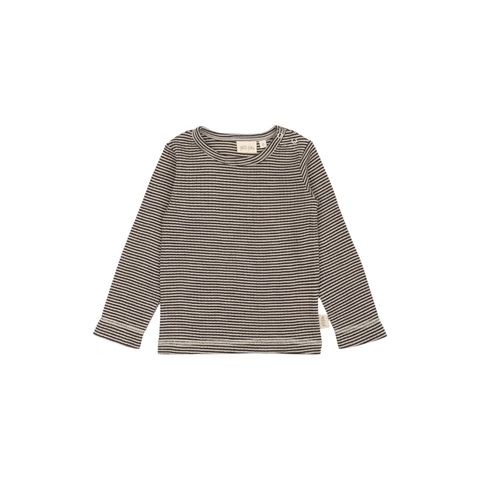 PP903 - PPDante T-Shirt L-S Meriono Wool Striped - Coffee Bean-Dark Off White - Main-Photoroom